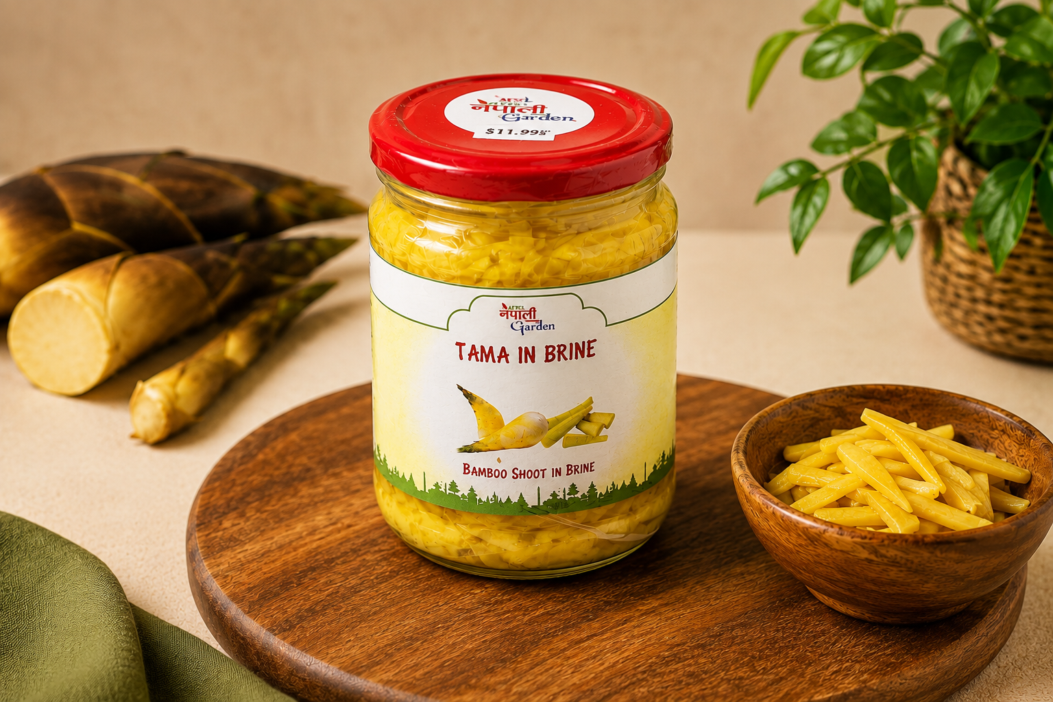 Tama in Brine-नेपाली लोकल तामा by Nepali Garden 500gm