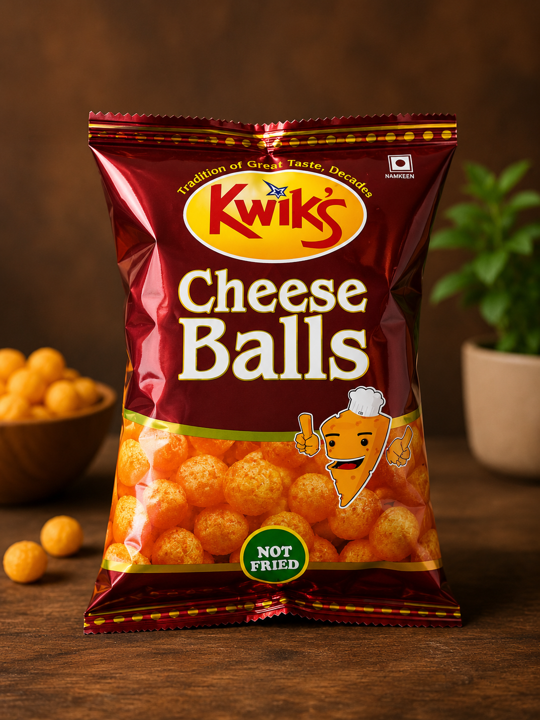 Kwik’s Cheese Balls-40gm
