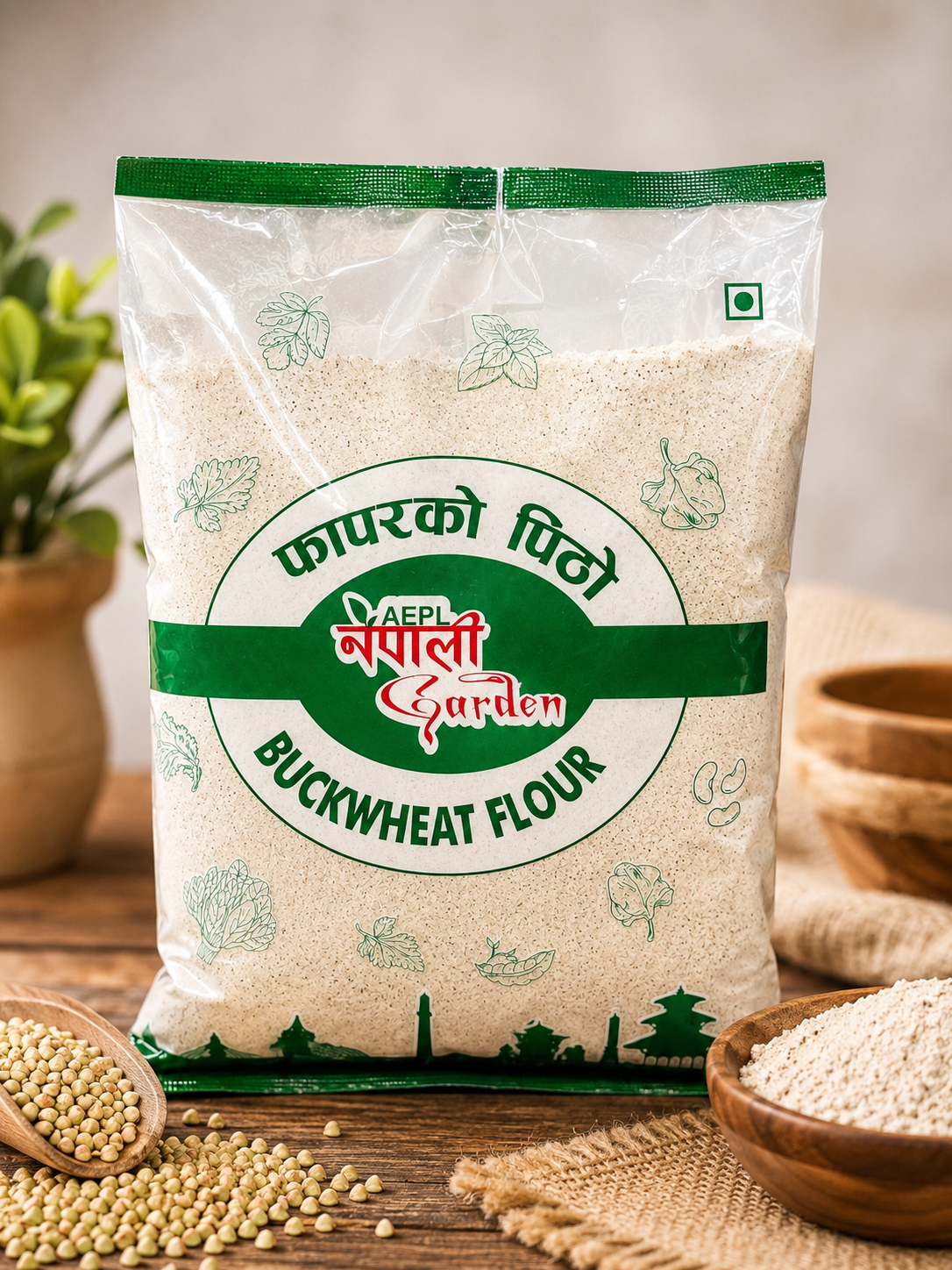 Fapar Pitho-फापरको पीठो-800gm by Nepali Garden