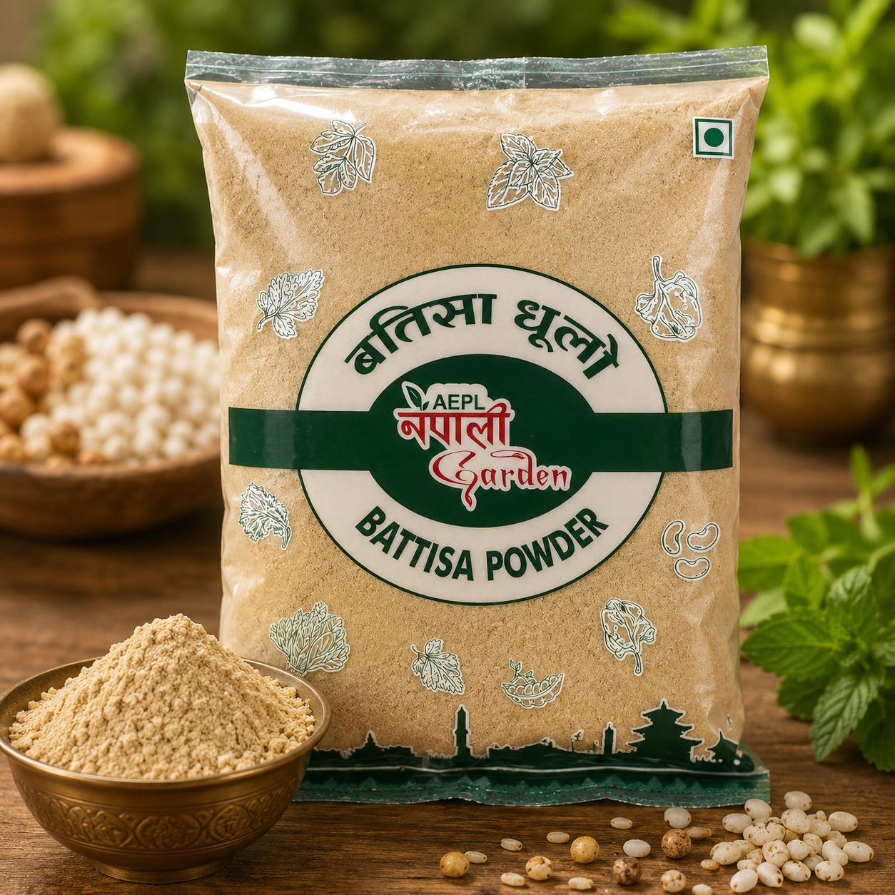 Battisa Dhulo-बत्तिसाको धुलो-200gm by Nepali Garden