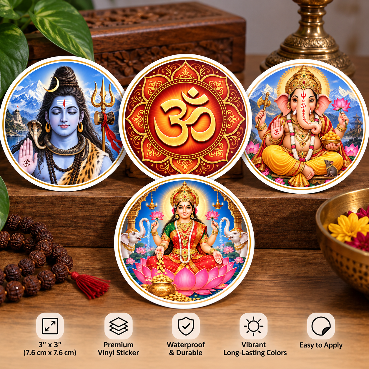 गाडीमा टाँस्ने स्टिकर ३X३