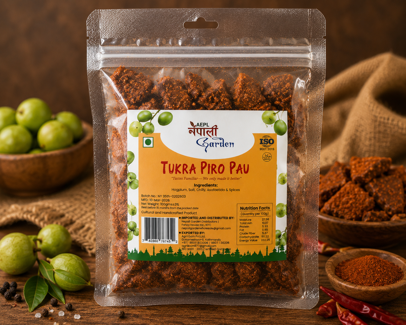 Tukra Piro Pau-टुक्रा पिरो पाउँ by Nepali Garden-100gm