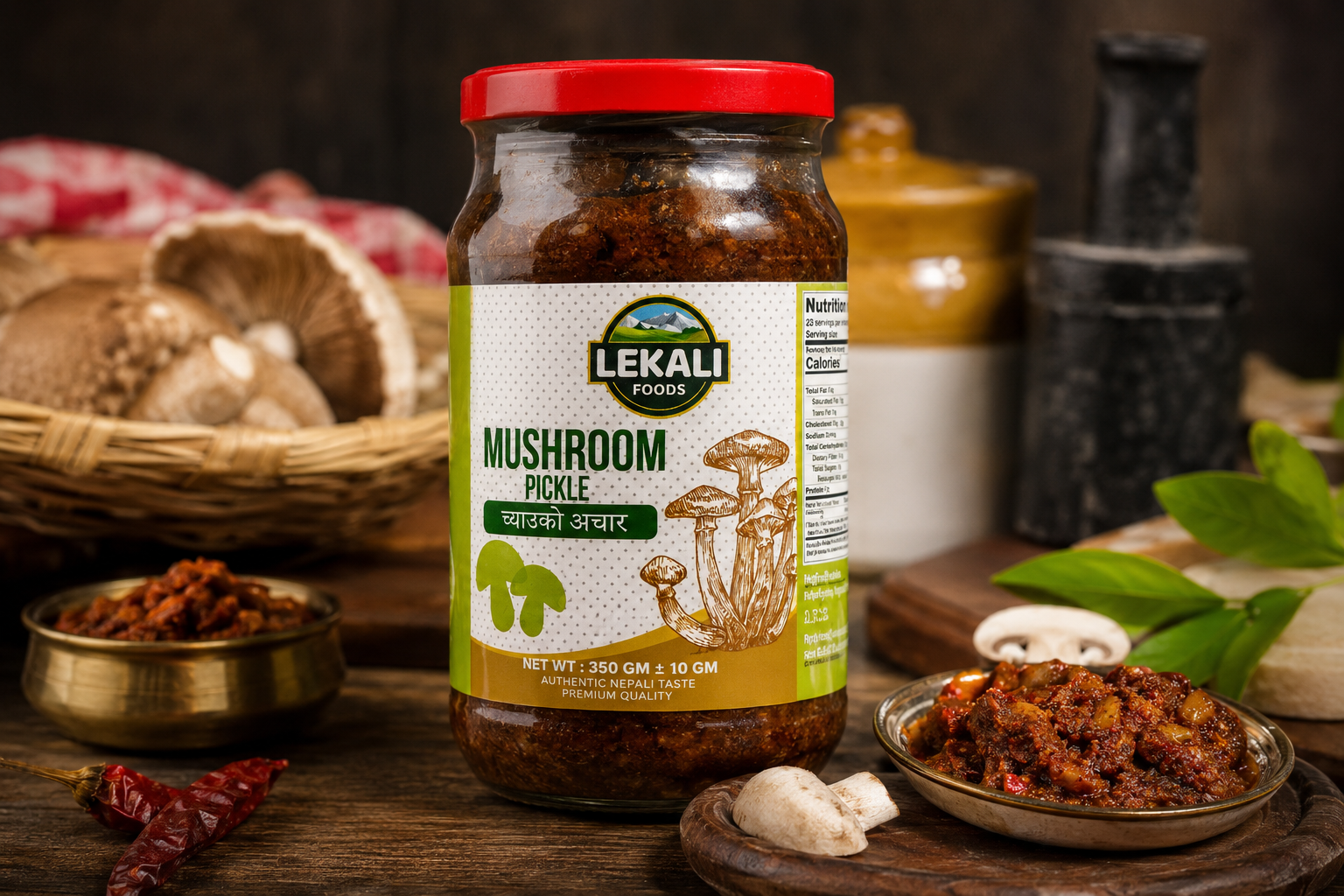 Mushroom Achar-350gm