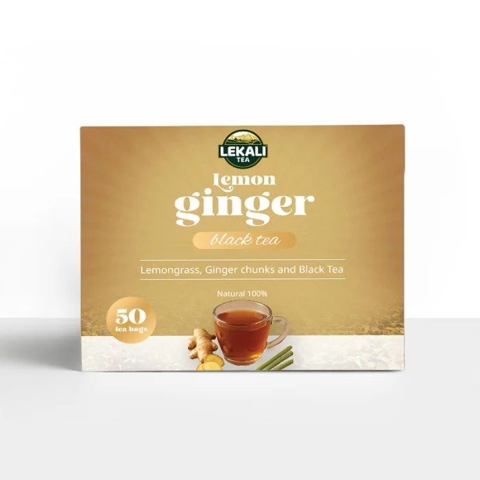 Lemon Ginger Black Tea-100gm