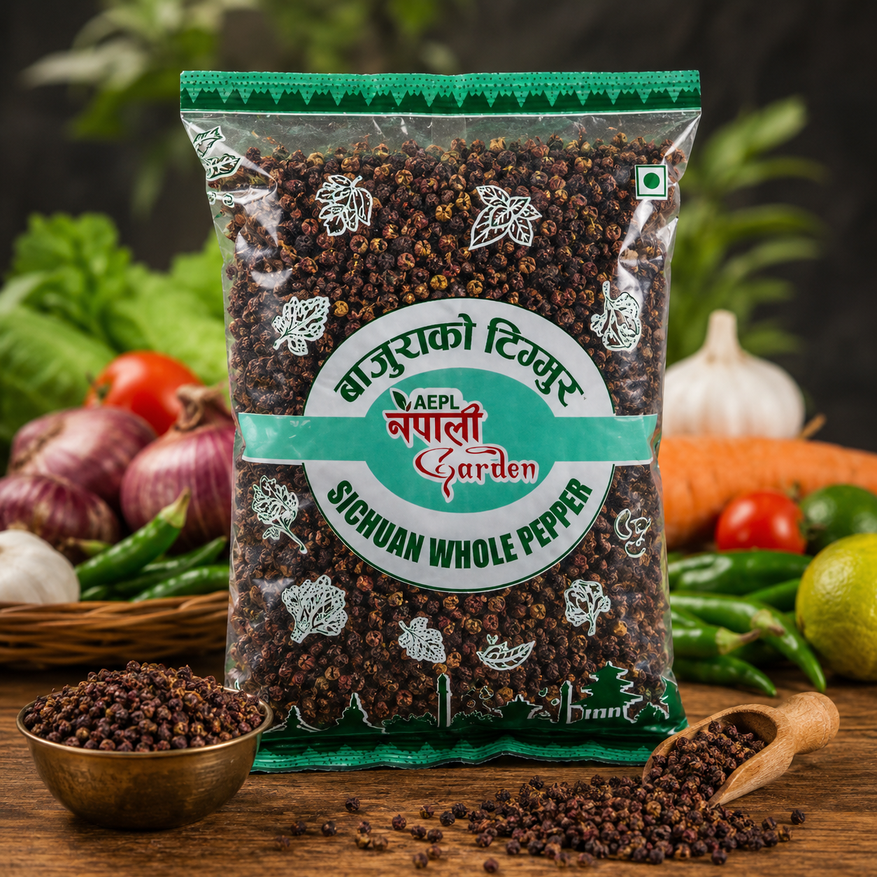 Timmur Whole-गेडा टिम्मुर by Nepali Garden-200gm