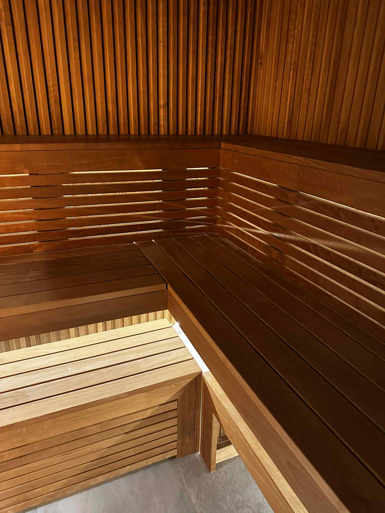 Sauna construction