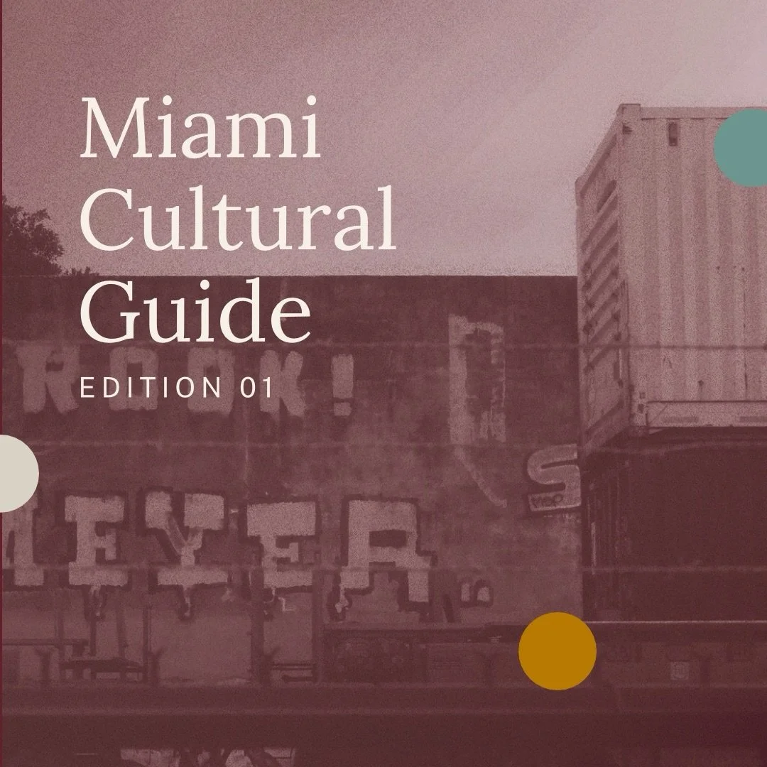 edition one is out, edition two is already in motion.

we&rsquo;re diving into new neighborhood to share their stories, can you guess where we&rsquo;re headed? 

link in bio for edition one, while you wait.

SONA Miami Cultural Guide &mdash; Edition 