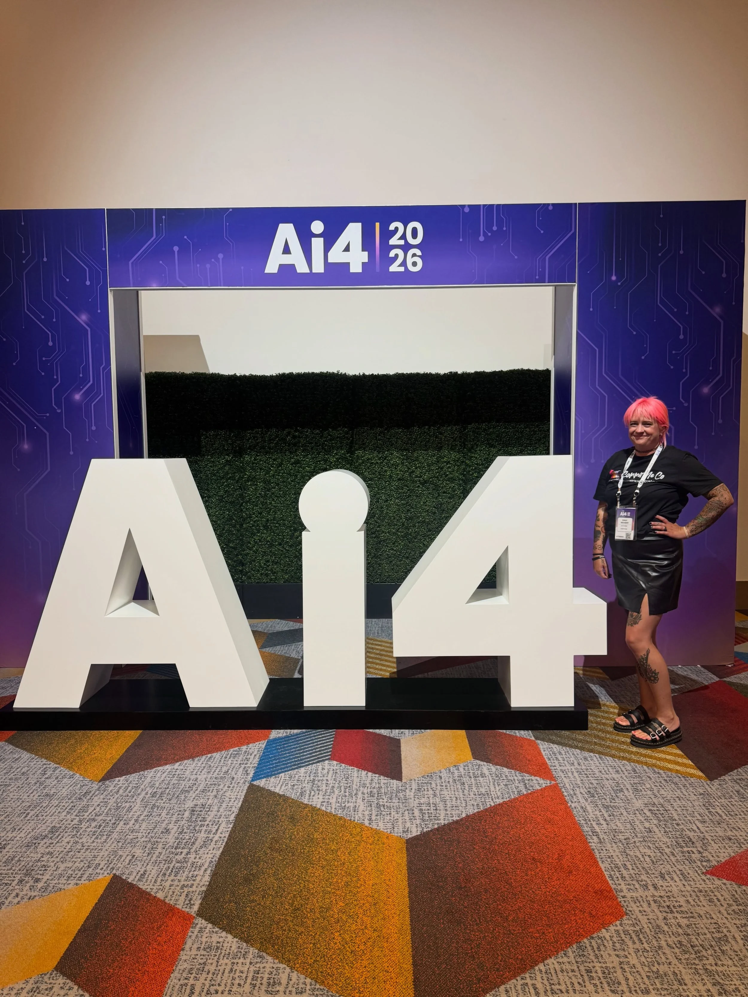 I spent the last week in Las Vegas at @ai4conferences learning about cutting edge tech and meeting with industry leaders making real impact. As a bonus, I also got to spend time with my best friend @allykochenour &amp; all week. I feel so inspired co