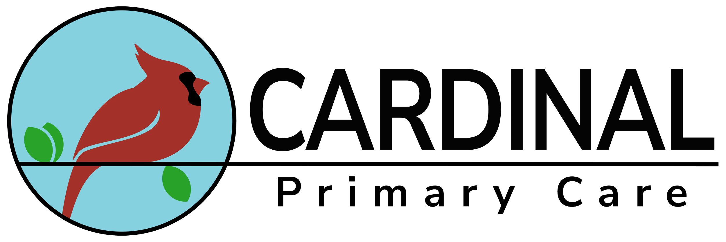Cardinal Primary Care logo with name.