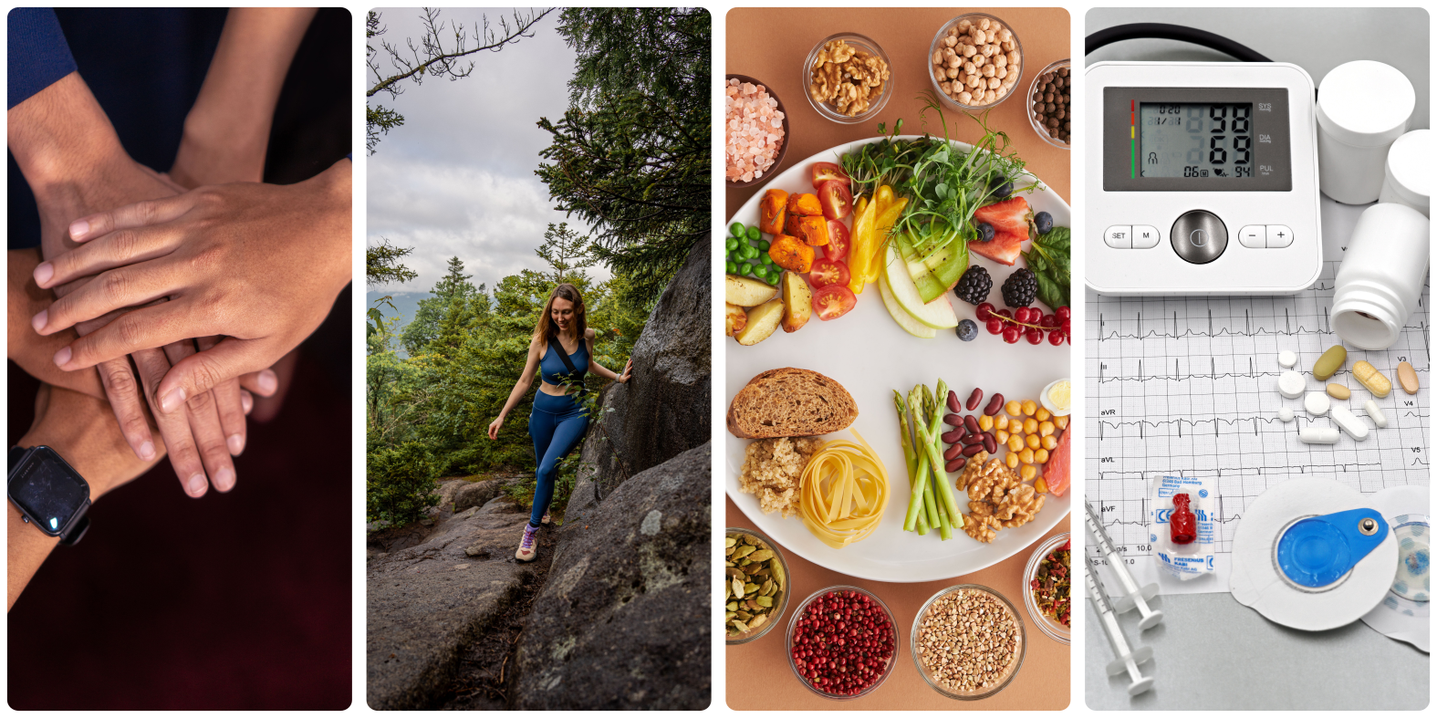 Integrative aprroach to health with diet and lifestyle with medications and community.