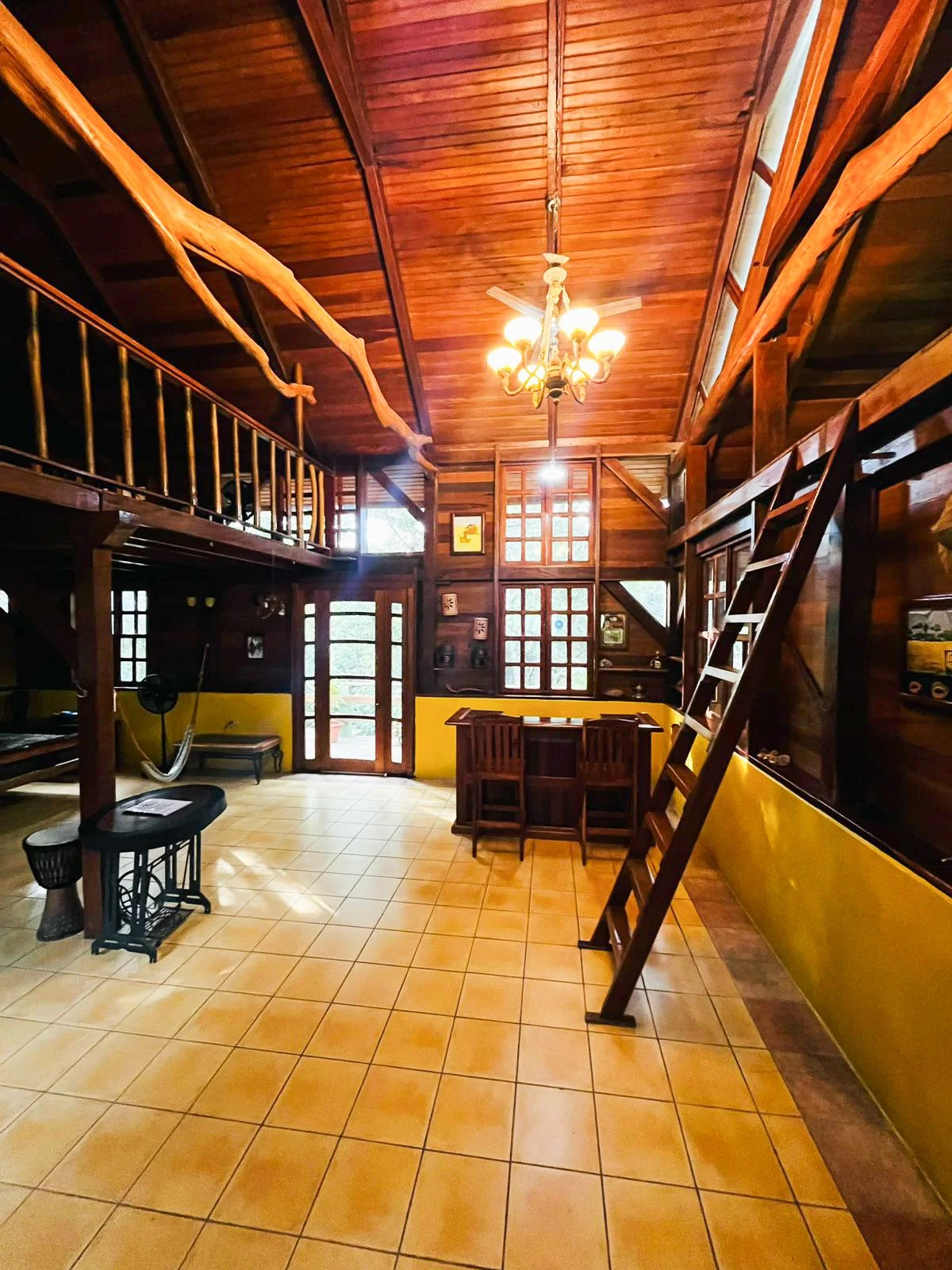 Beyond Paradise, ladder to access the lost, bar and hangout spot