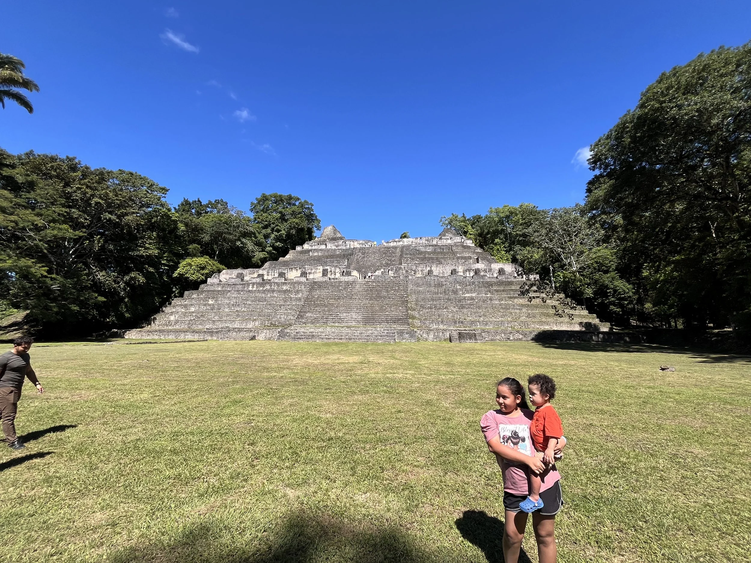 Caana, the largest building at Caracol and tallest manmade  structure in Belize.