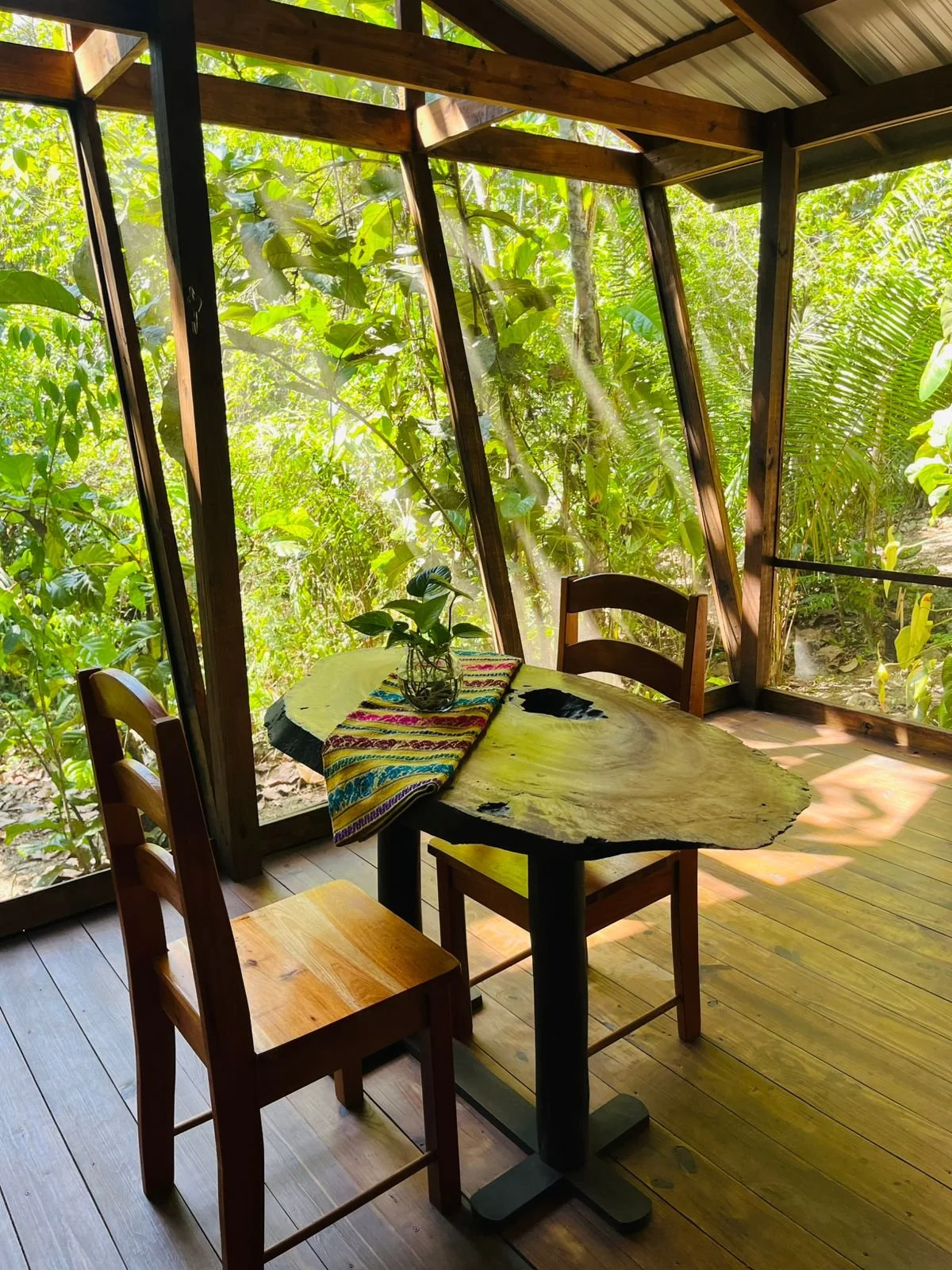 Green Jay Cabin 2 - Porch Dining .jpeg