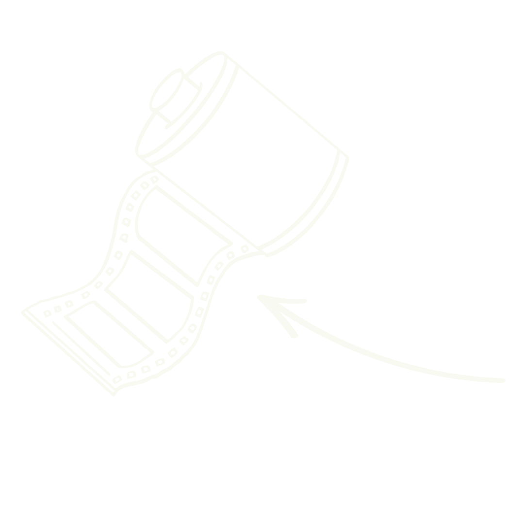 Illustration of a roll of film unspooling, with an arrow.