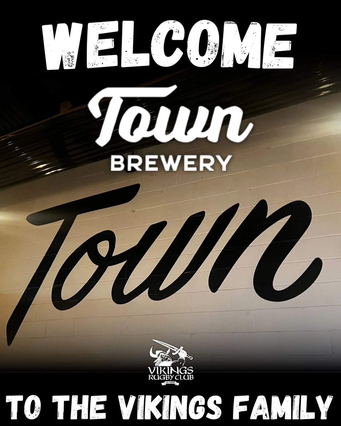 Big things are brewing 🍻🏉

The Vikings Rugby Club is officially partnering with @townbrewery &mdash; and we couldn&rsquo;t be more excited! We&rsquo;re looking forward to a strong, lasting partnership and can&rsquo;t wait to start sharing everythin