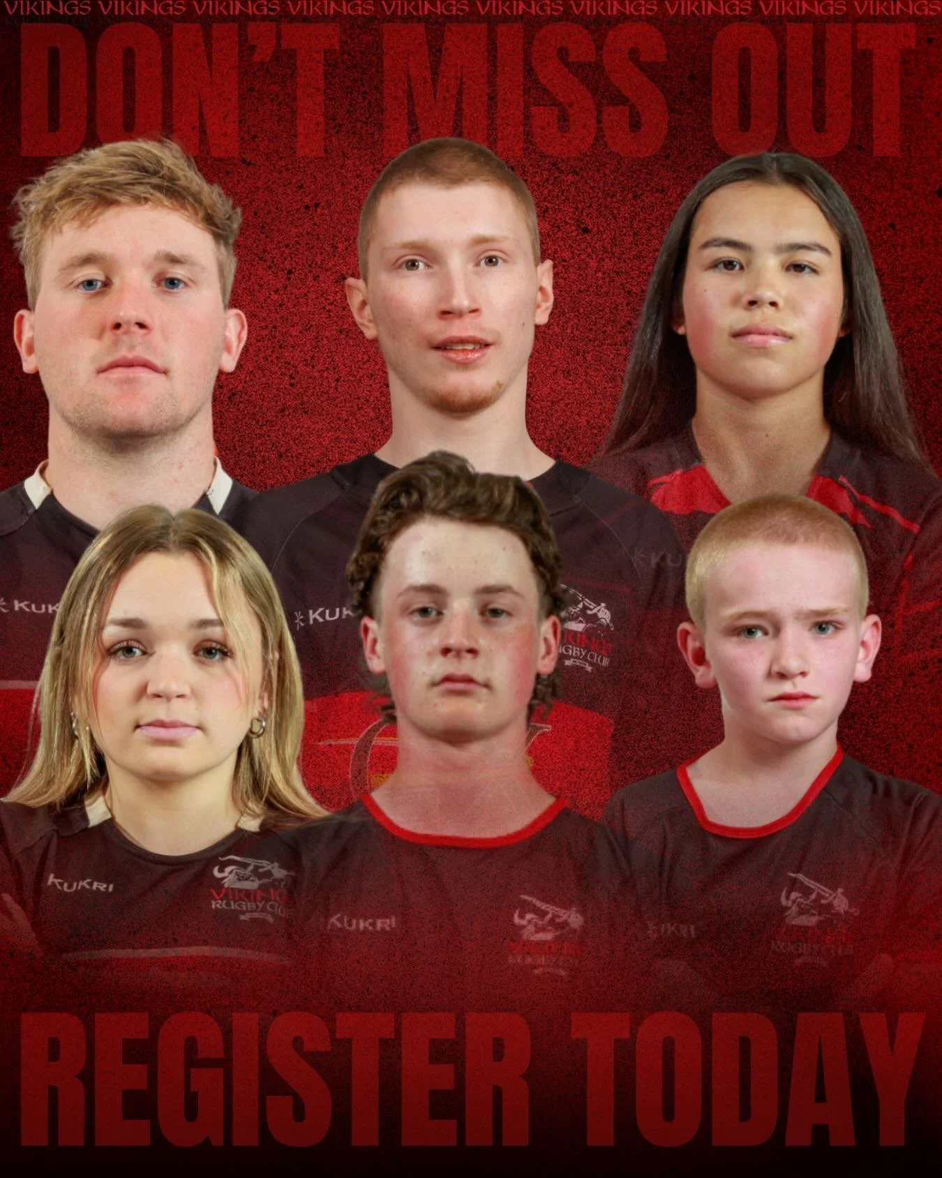From first-time to lifelong rugby players &mdash; Vikings has it all.

All ages. All abilities. All welcome.

👉 Register today on our website. Spots are filling fast.