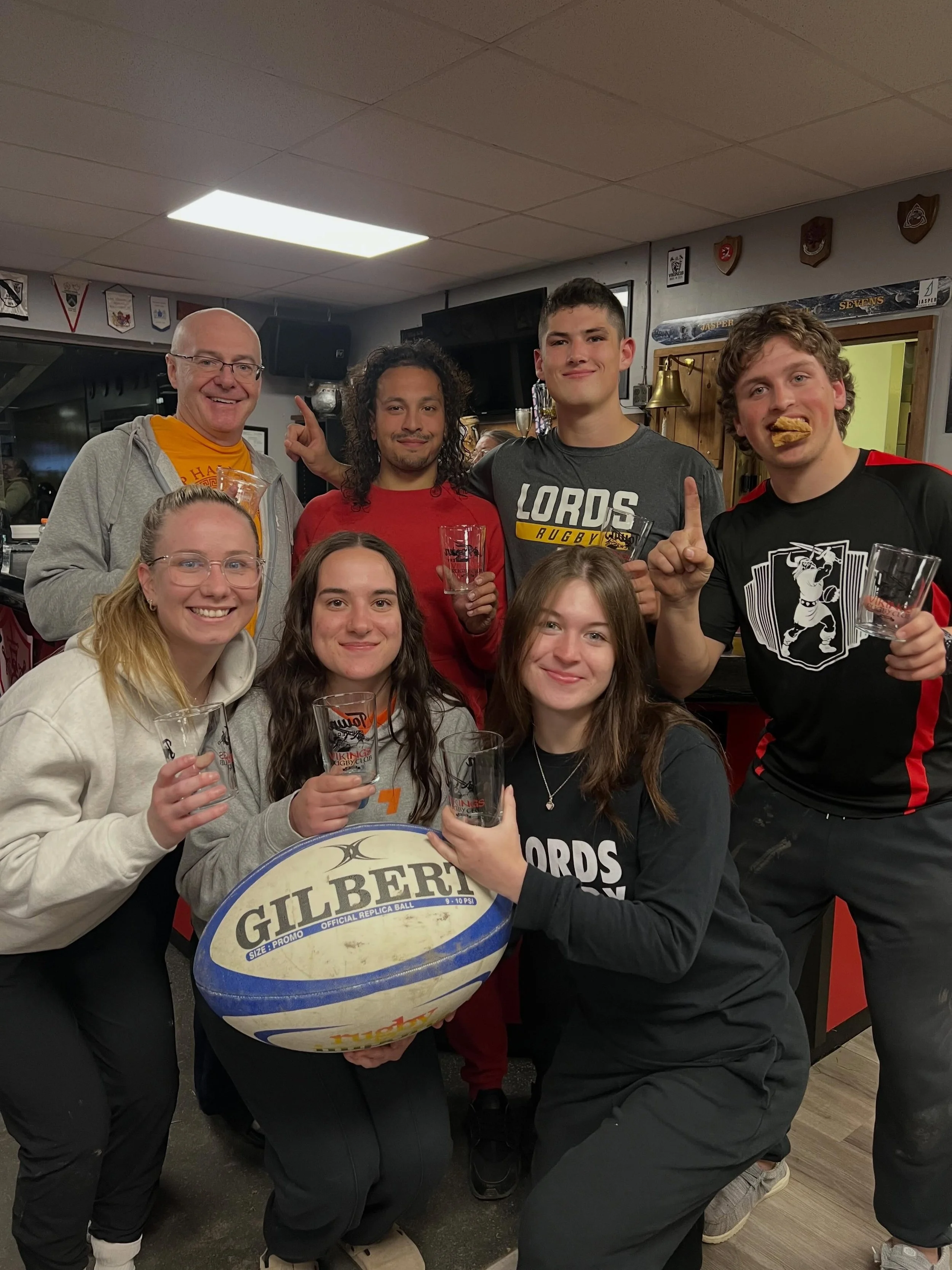 No matches this long weekend, so we made our own fun 🏉🍕

Yesterday&rsquo;s club touch tournament brought together 80+ players from Vikings Rugby Senior Men, Senior Women, Battle Axes, and Runes Old Boys for an awesome day of rugby, pizza, and a gre