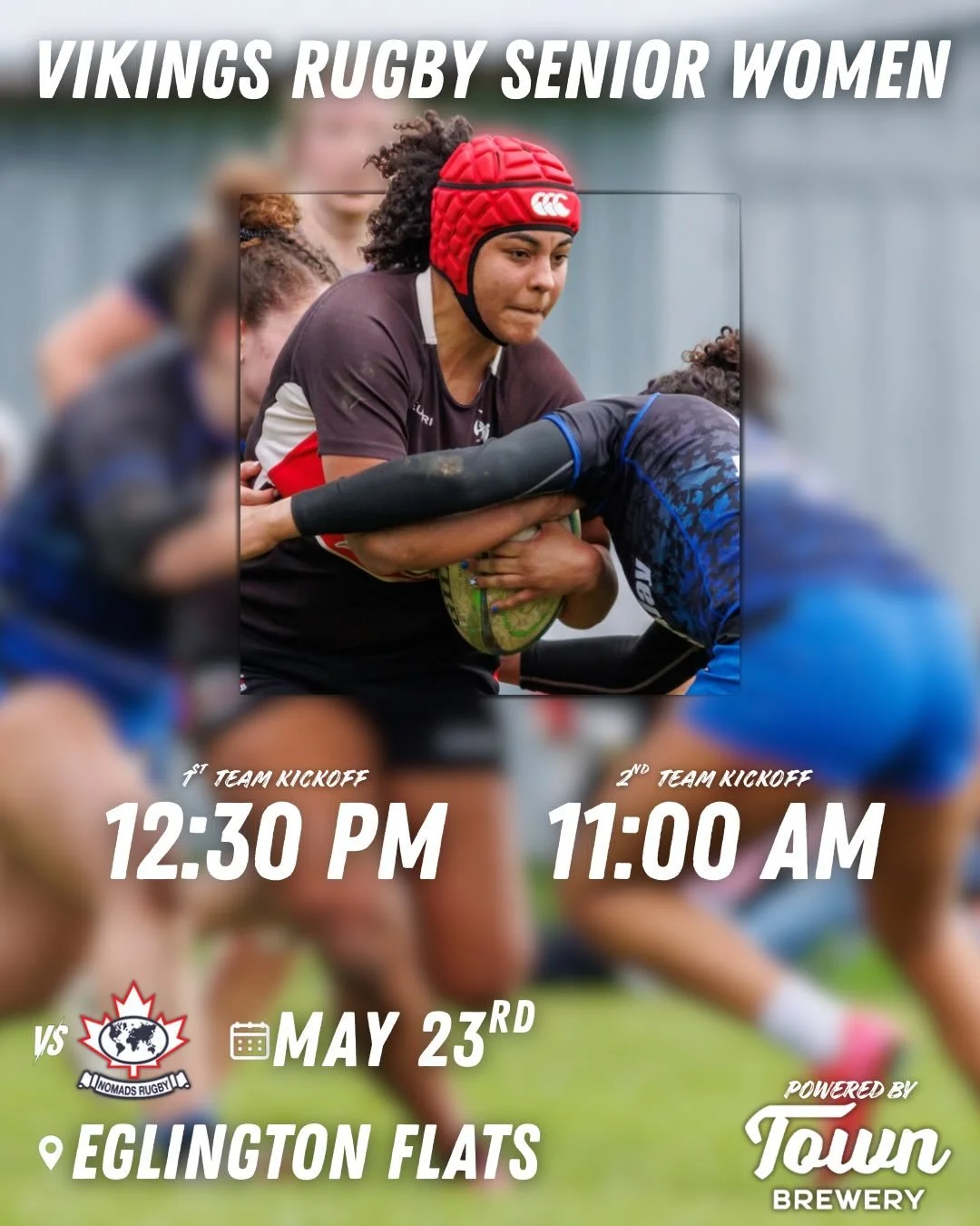 Saturday rugby is back this weekend ⚔️🏉

Our Senior Women hit the road to take on the Toronto Nomads at Eglinton Flats, while the Senior Men host their first home matches of the season against Peterborough Pagans.

Women&rsquo;s Kickoffs:
2nd Team &