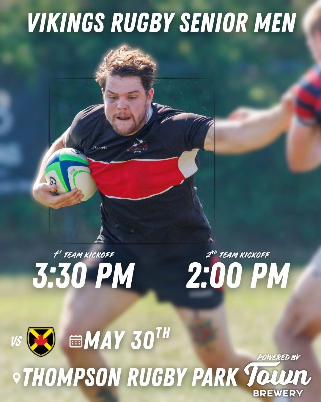 A big weekend ahead for Vikings Rugby 🔴⚫

For the first time this season, our Senior Men and Senior Women will both be at home at Thompson Rugby Park this weekend for a full day of rugby.

Meanwhile, our U14 Boys &amp; Girls and U12 Boys &amp; Girls