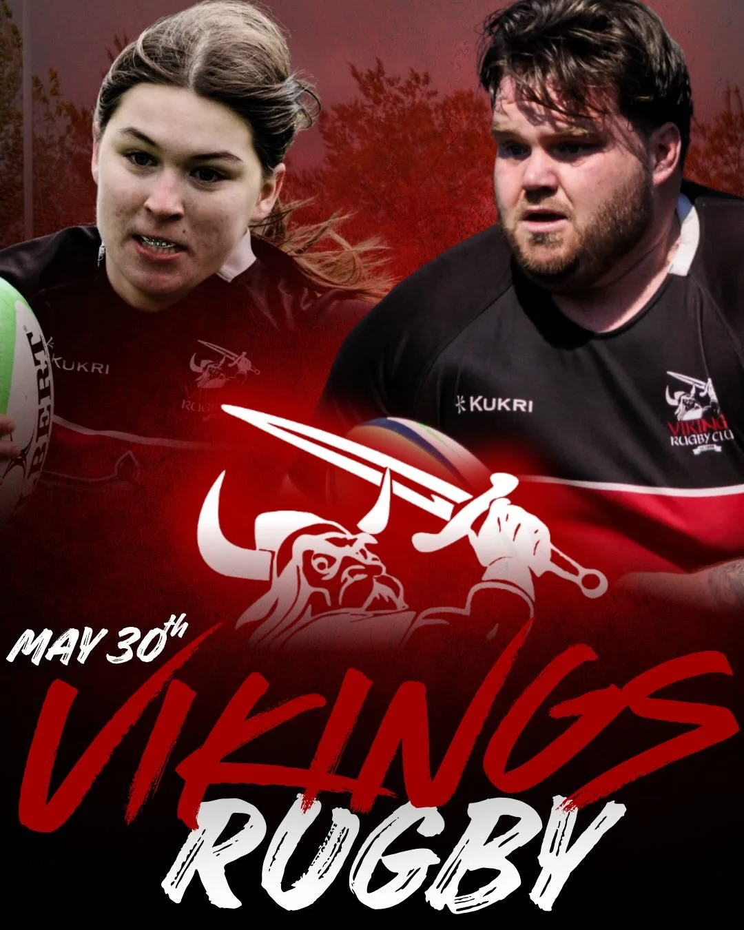 The lineups are locked in. 🔴⚫

🏉 Our Senior Teams are back in action tomorrow as both sides take the field at Thompson Rugby Park. ⚔️