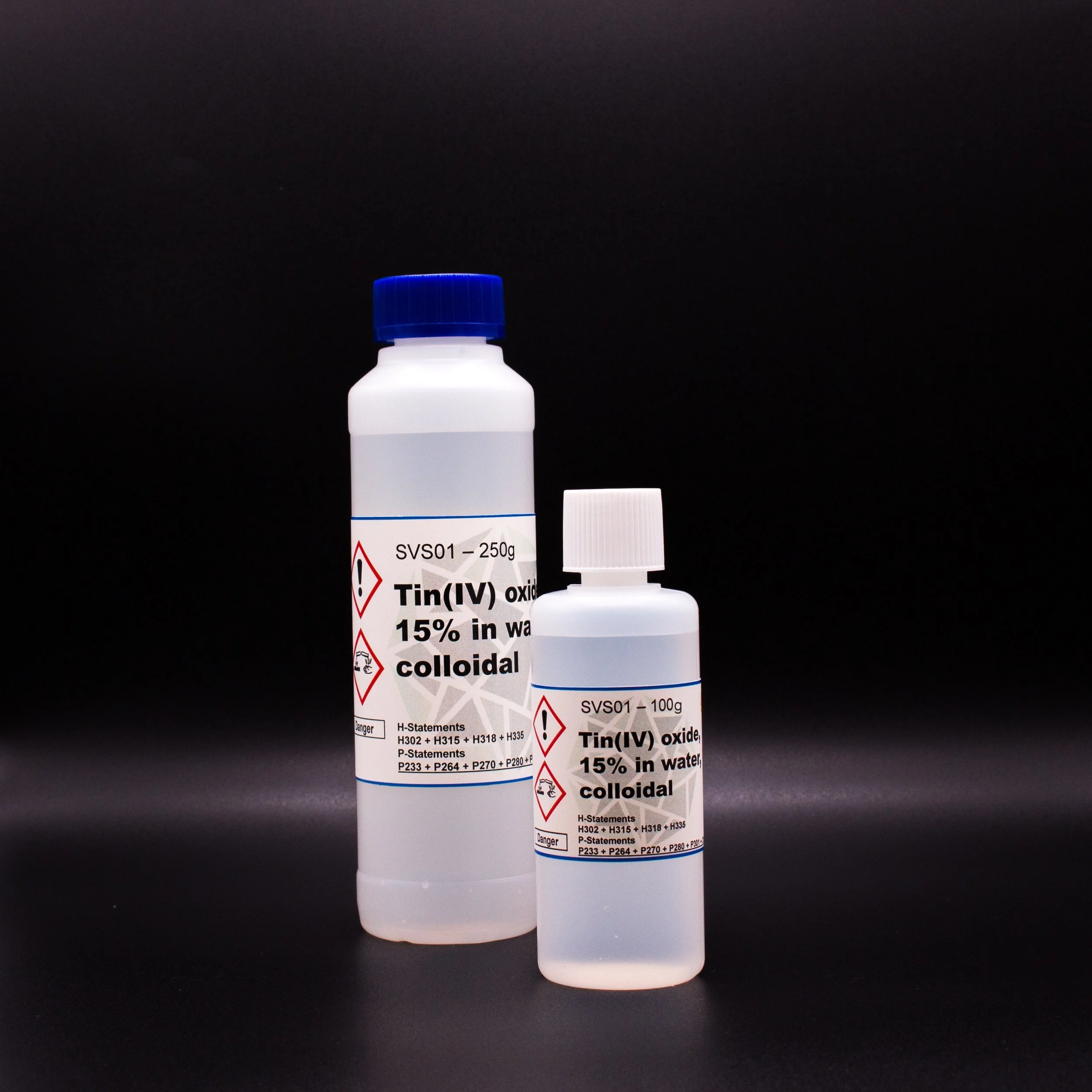 Tin(IV) oxide, 15% in water