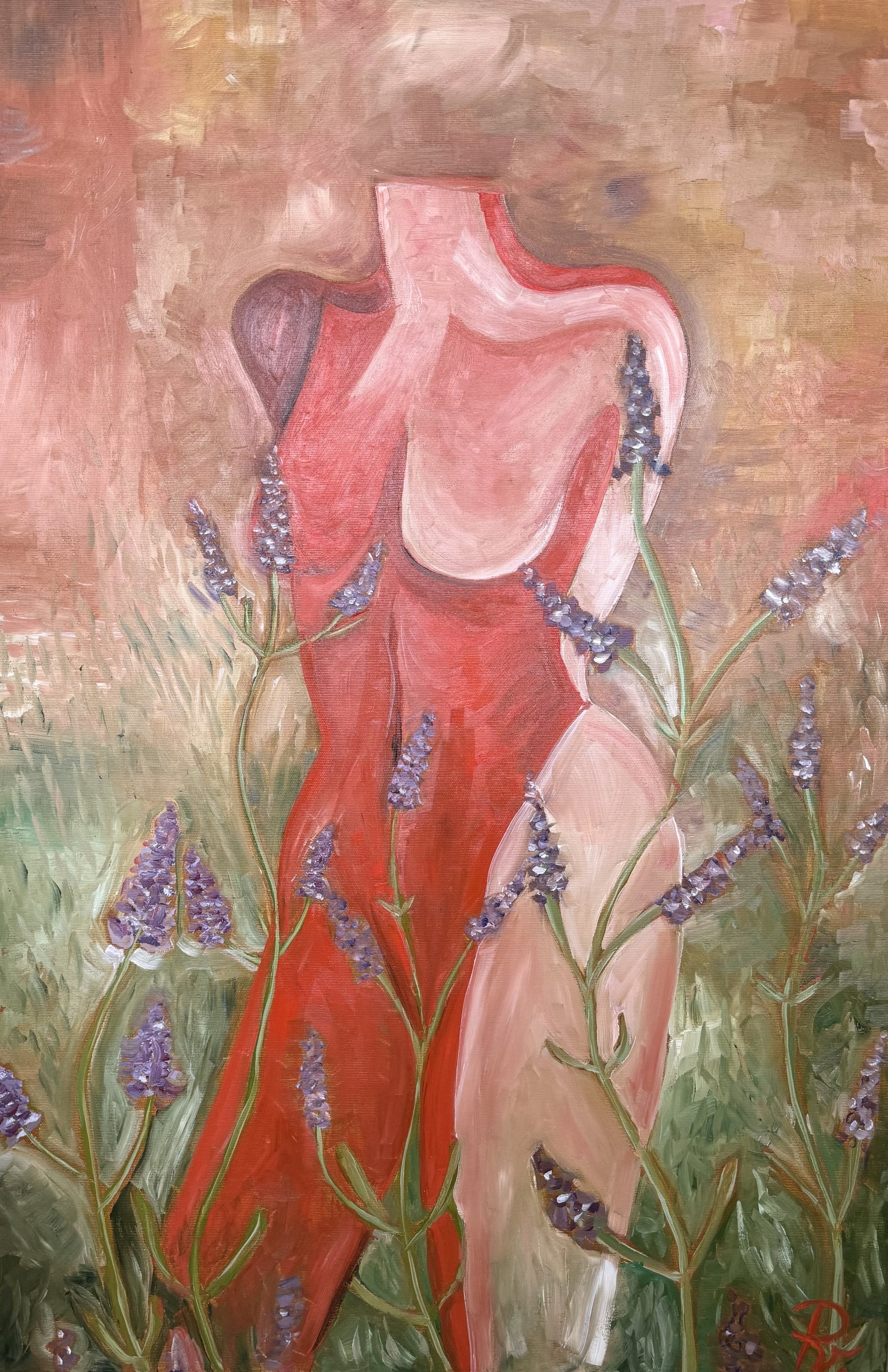 Calm, 2025, oil on canvas