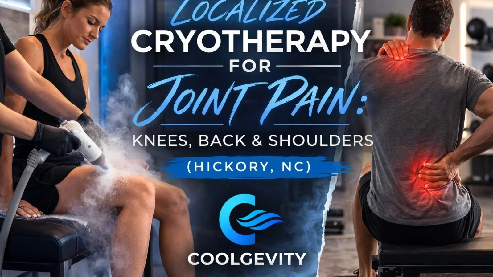 Localized Cryotherapy for Joint Pain: Knees, Back &amp; Shoulders (Hickory, NC)