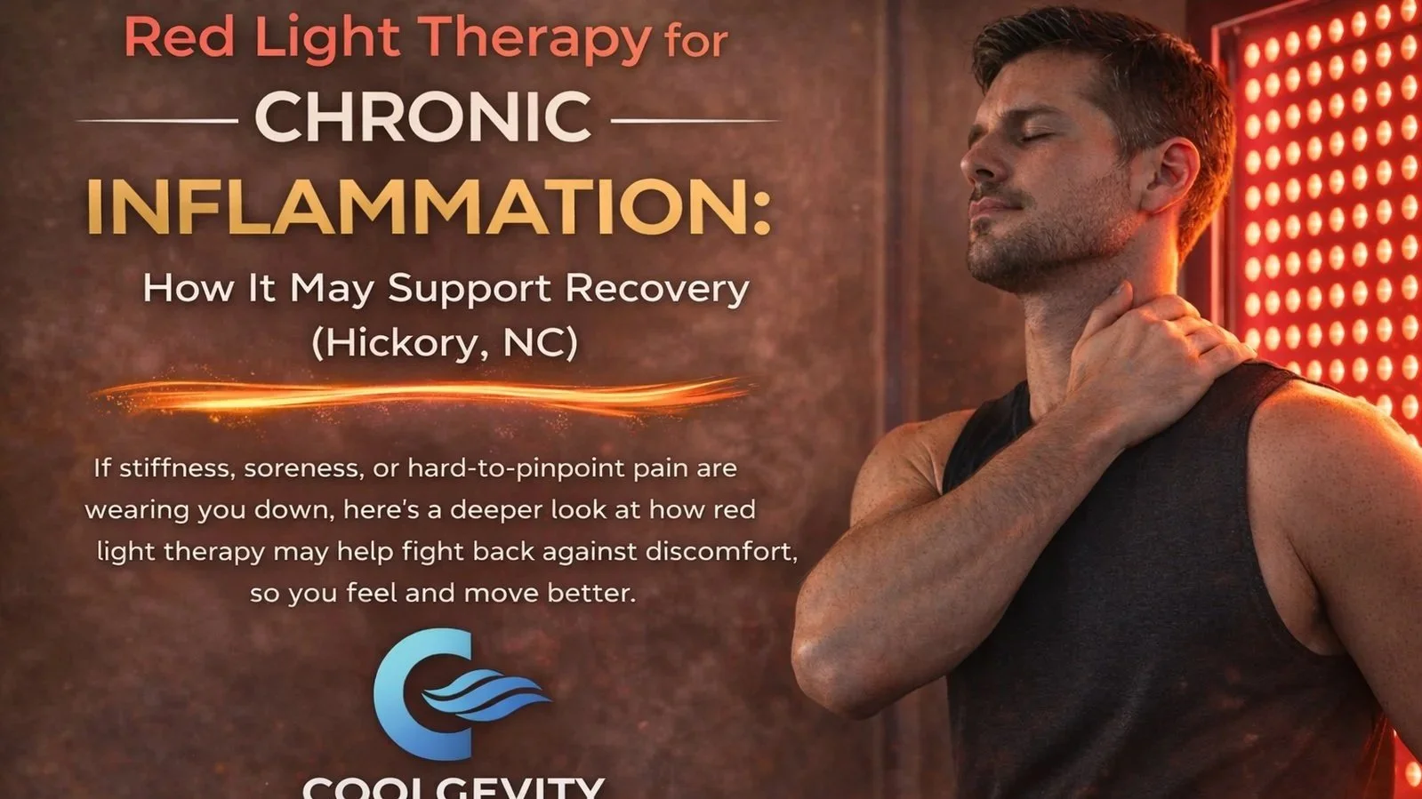 Red Light Therapy for Chronic Inflammation: How It May Support Recovery (Hickory, NC)