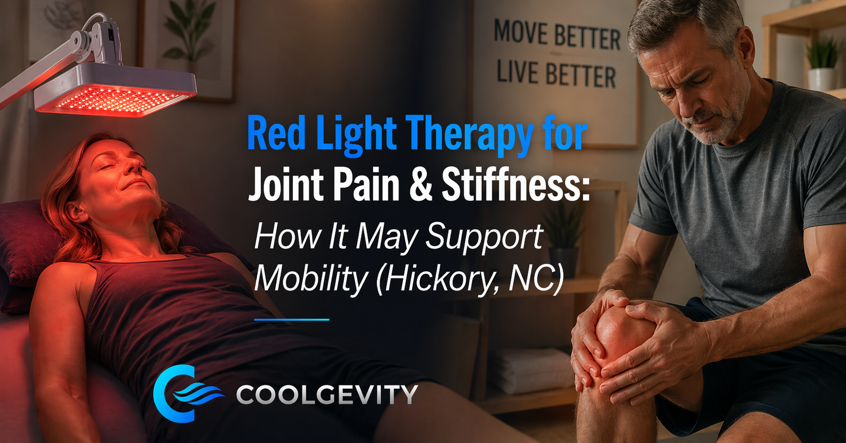 Red Light Therapy for Joint Pain &amp; Stiffness: How It May Support Mobility (Hickory, NC)