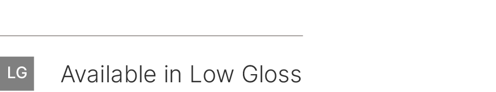 Low Gloss graphic for ColorSteel by Levin Roofing