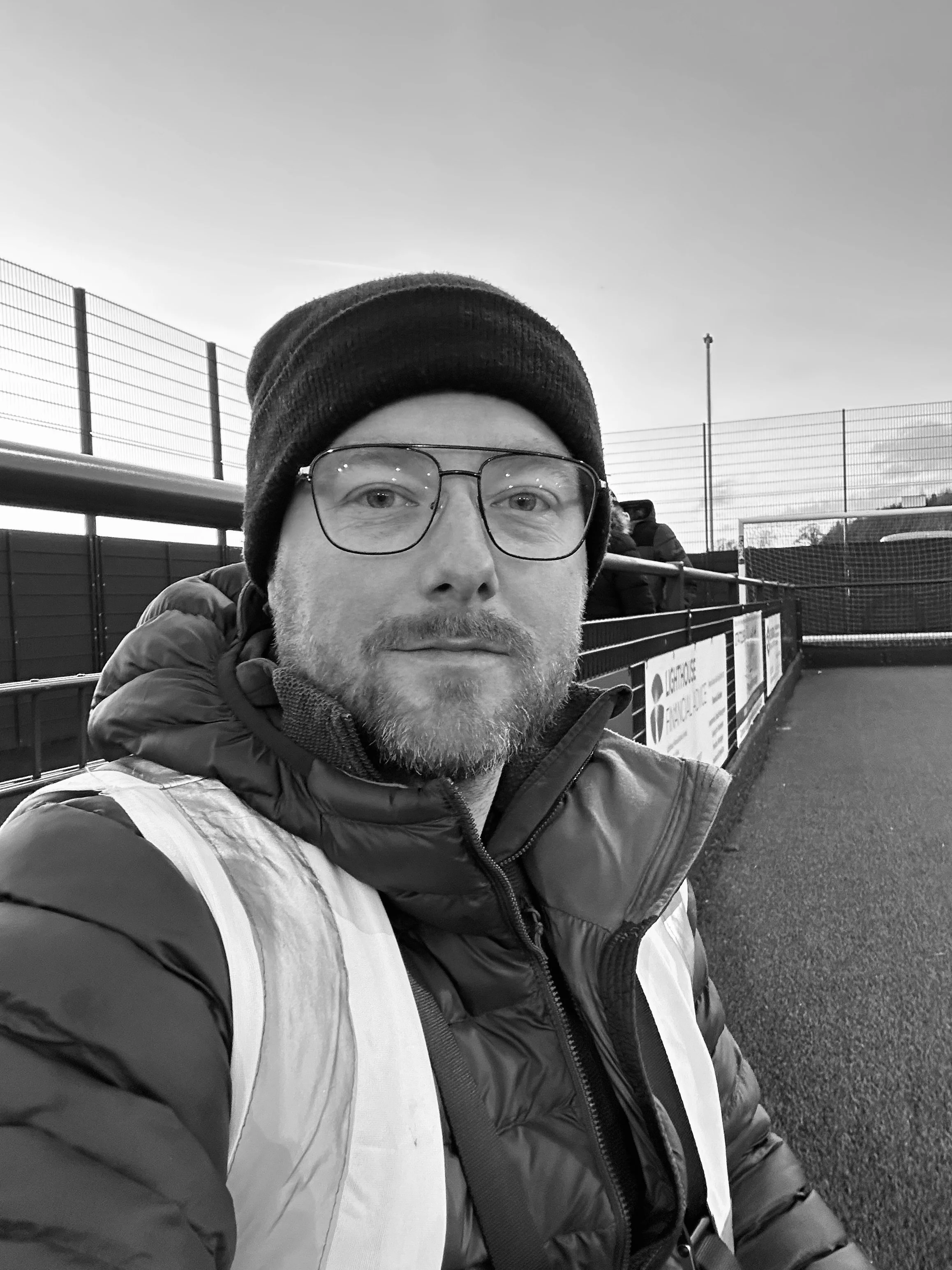Daniel Toal Photography at Penrith AFC football stadium to photograph for Kendal Town FC.