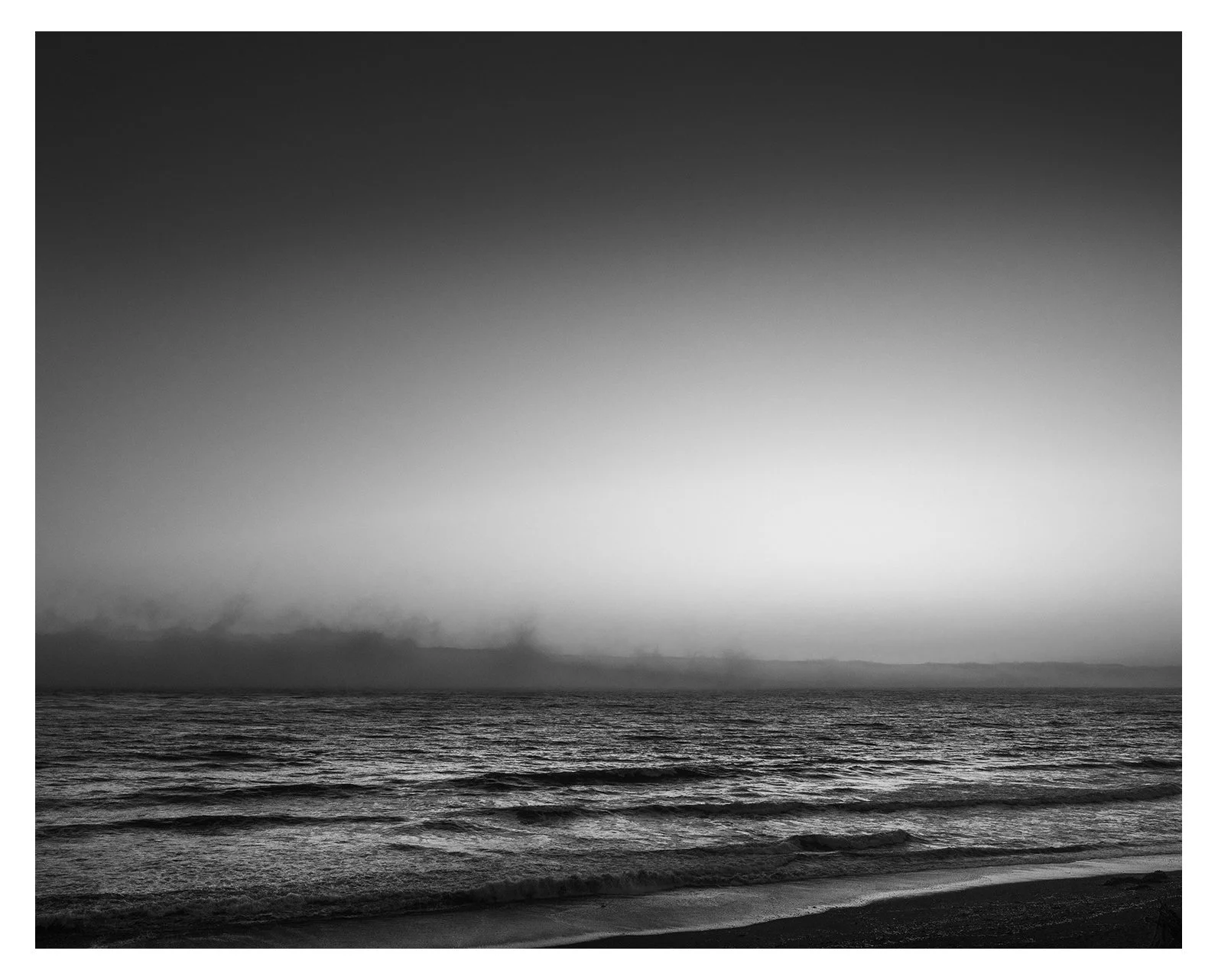 Nearing Fog at Sunset, Cambria, California 2026