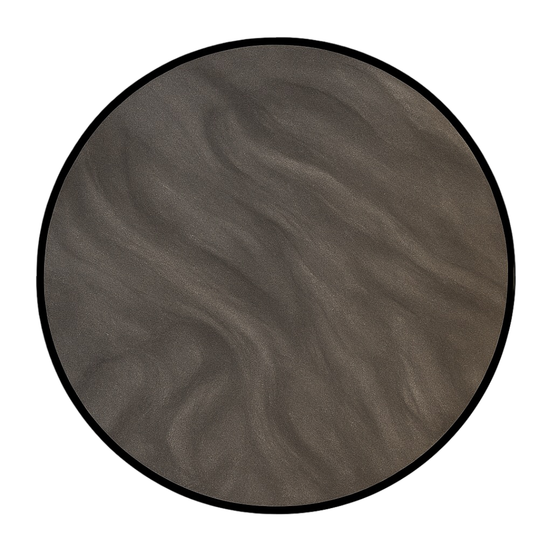 Close-up of a dark, textured surface with swirling patterns.