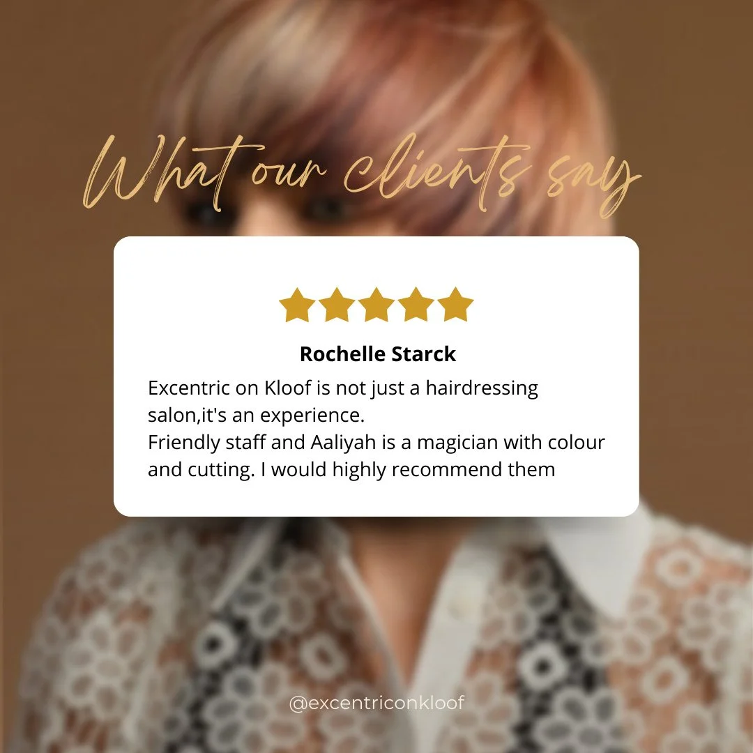 Our team thrives on your feedback. Have a moment? Drop us a Google Review and tell us what made your visit special.⁠
⁠
👉Excentric on Kloof: https://bit.ly/4ikqIPA (link in bio).⁠
👉Excentric on Point: http://bit.ly/40xtA4y (link in bio)⁠