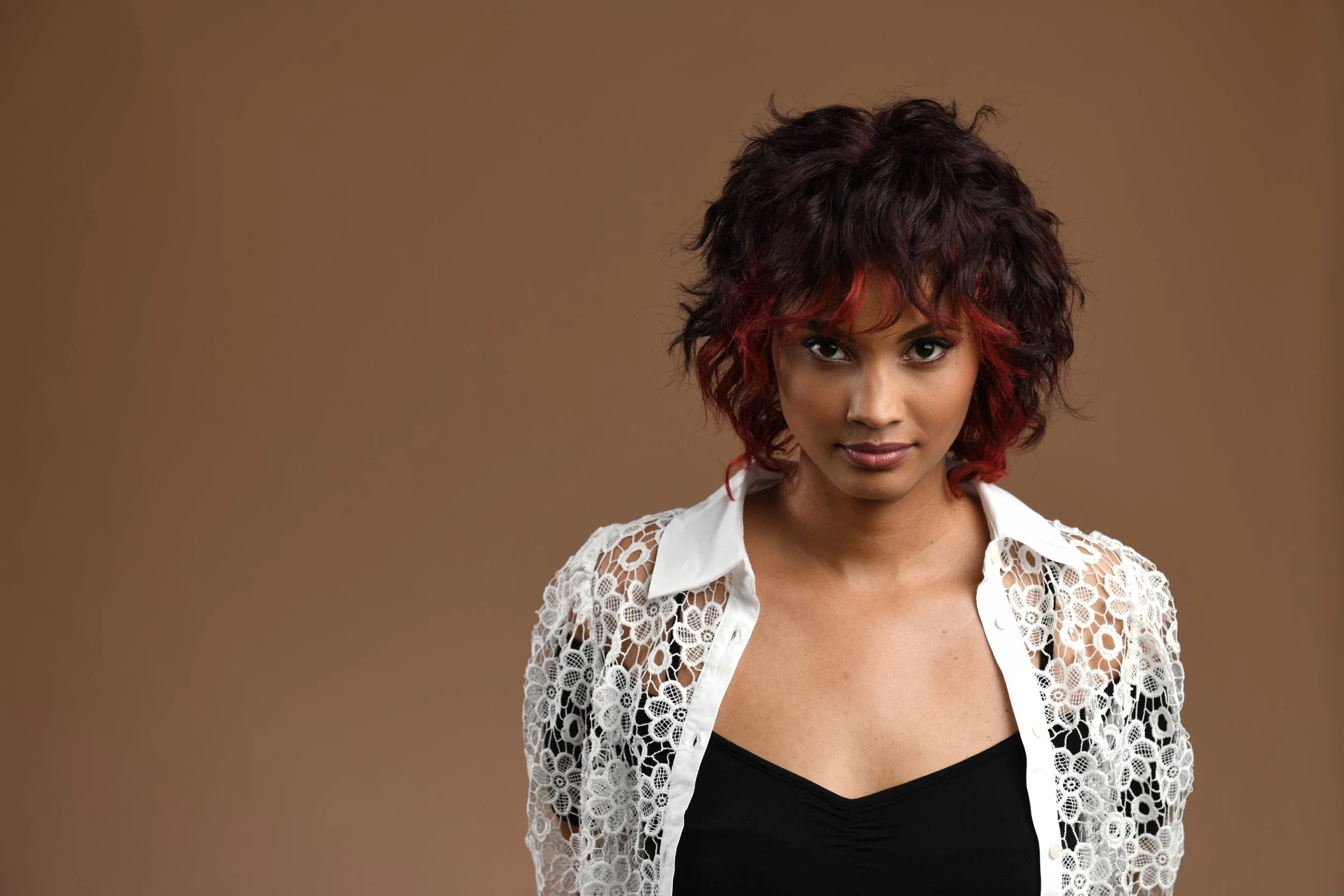 Layers Haircut with fringe