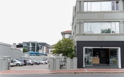 See this gate here, that is where you will park