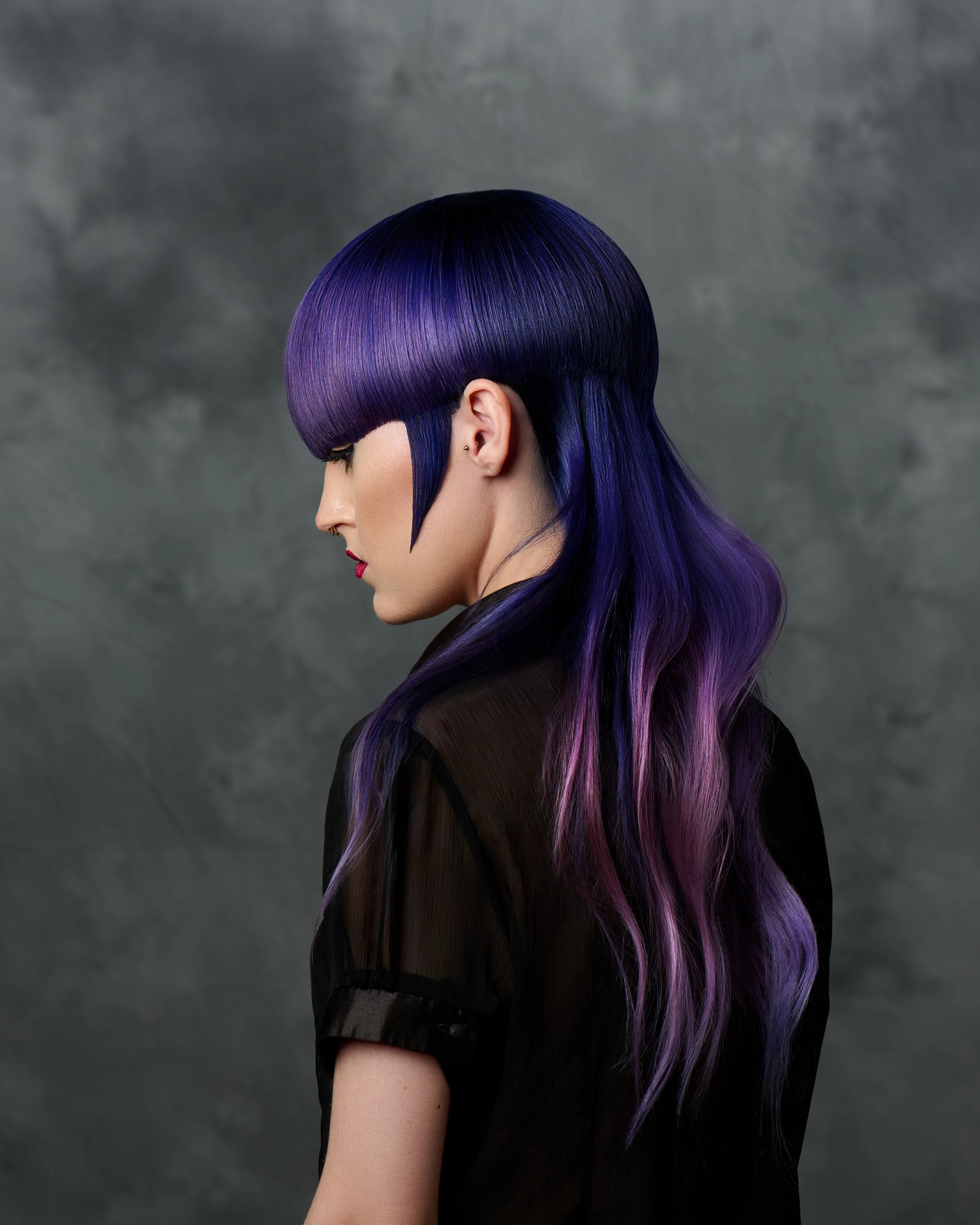 Creative Blue Hair