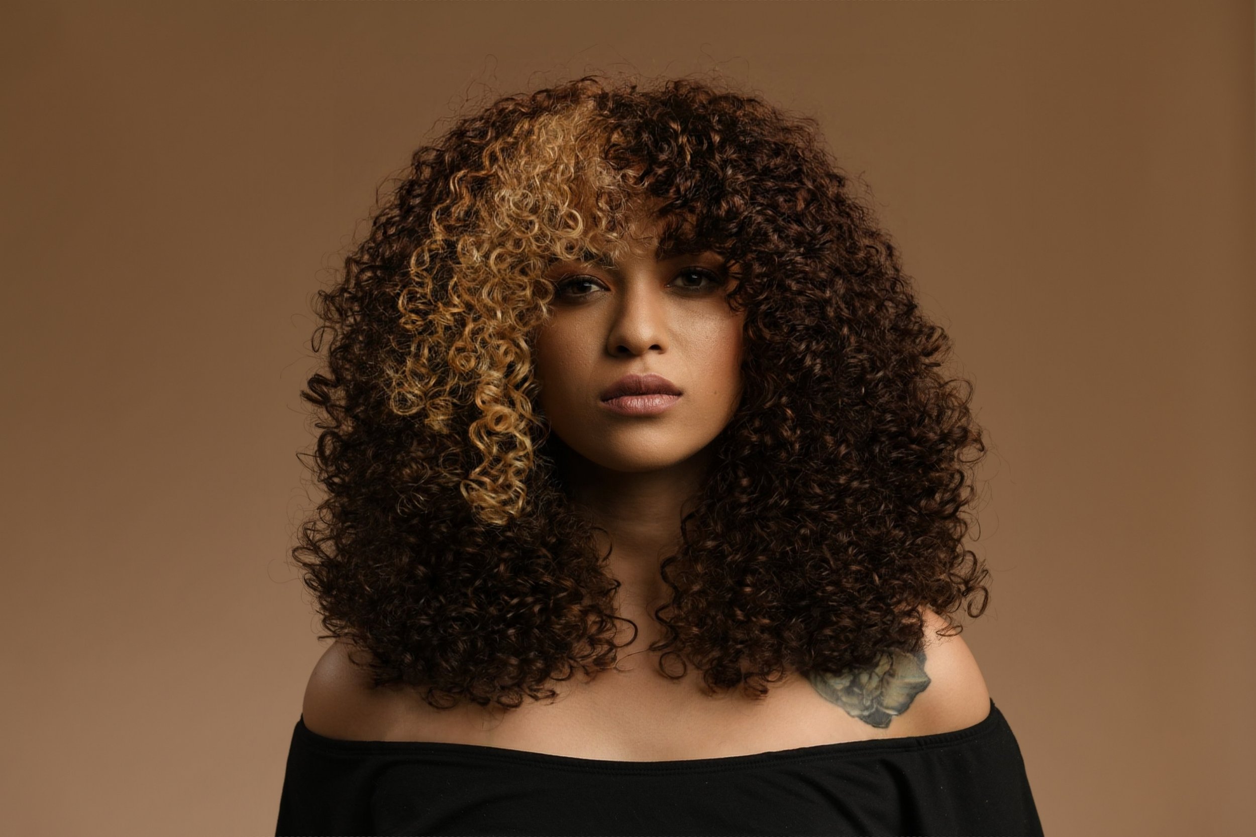 Super Curly Hairstyle