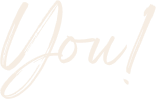 Close-up of the word 'You!' written in cursive white font on a black background.
