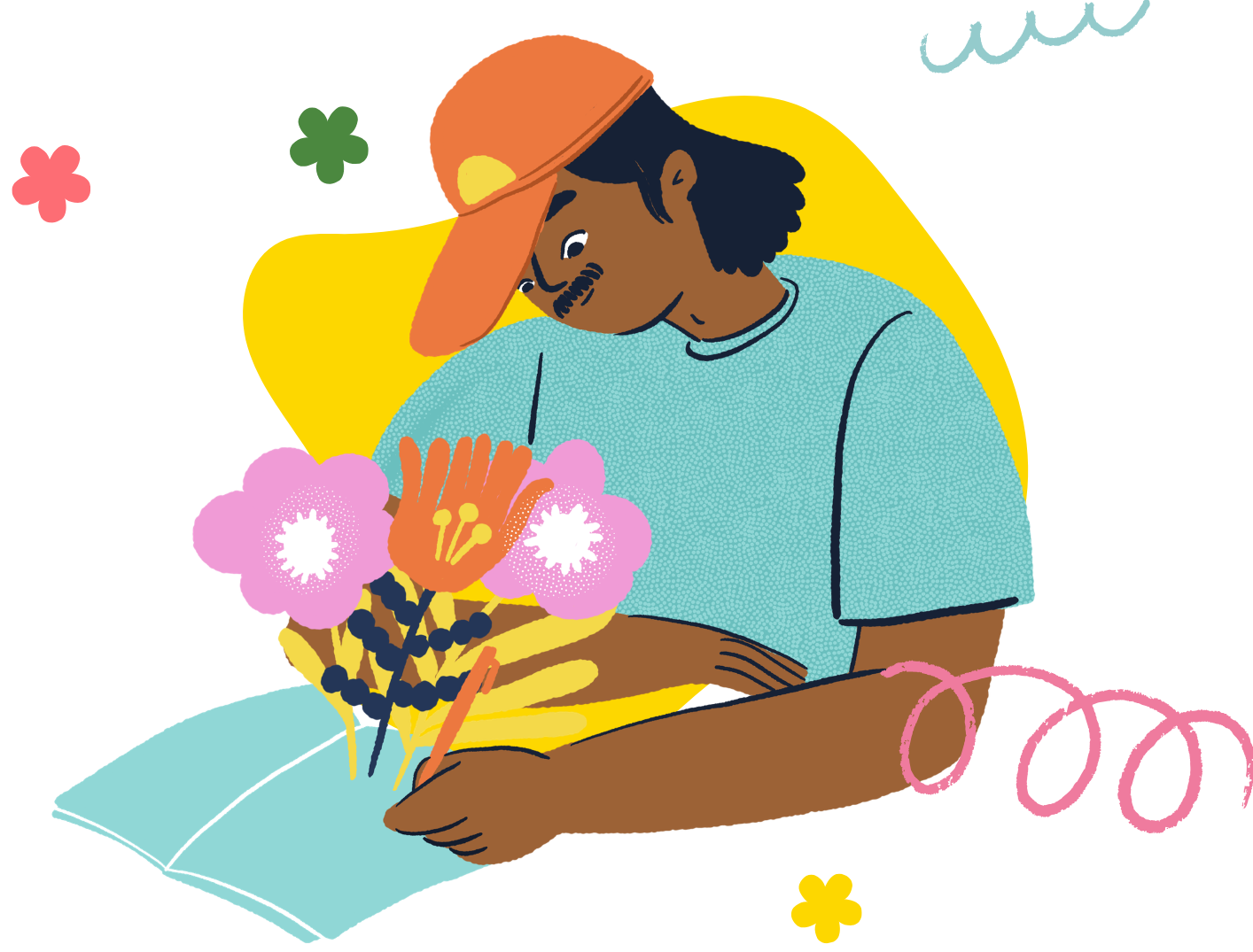 A person sitting on a hospital bed participating in a video call with a healthcare professional who is explaining medical images and ECG results during a telemedicine consultation.