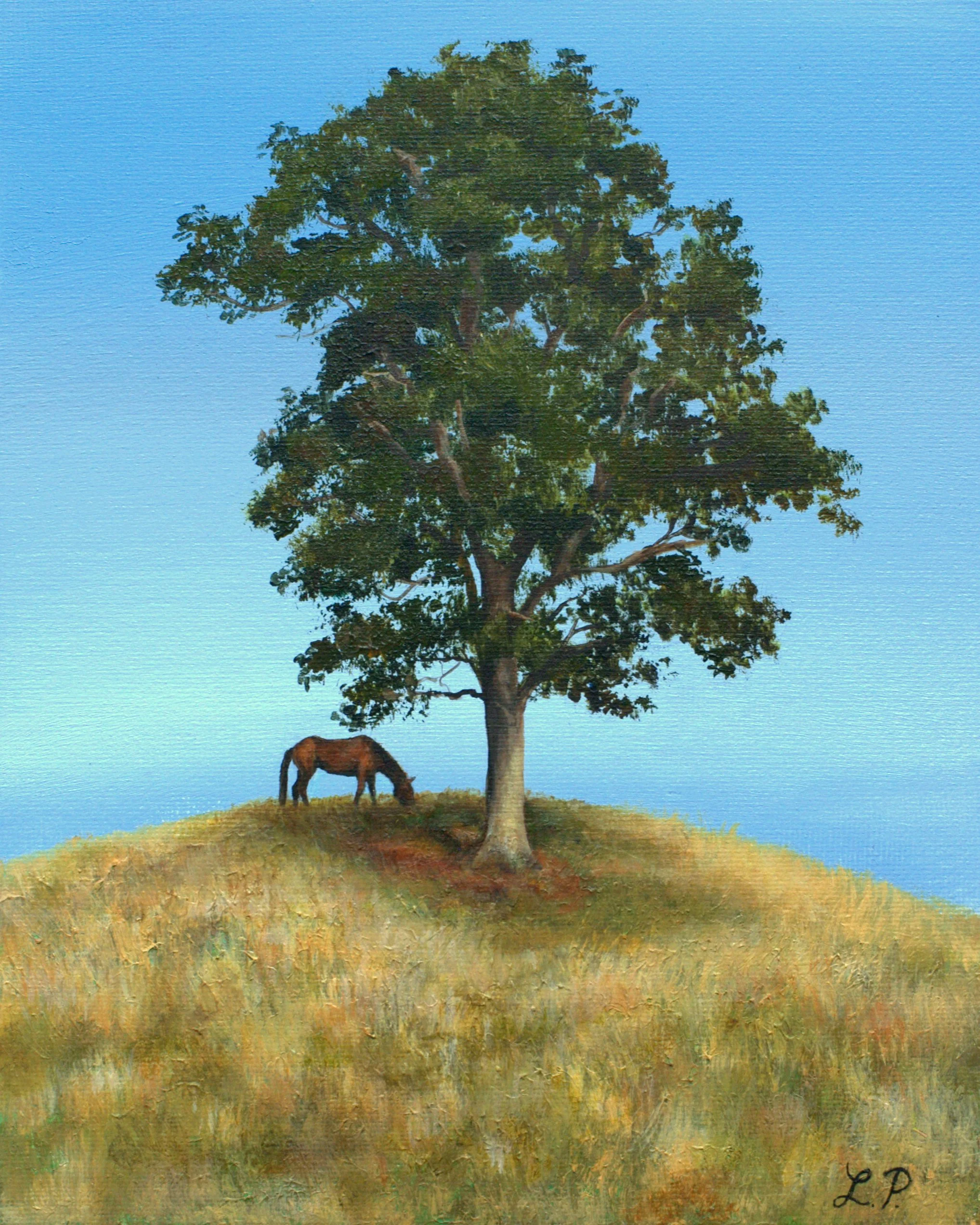 "Afternoon" - 8" x 10" acrylic on canvas