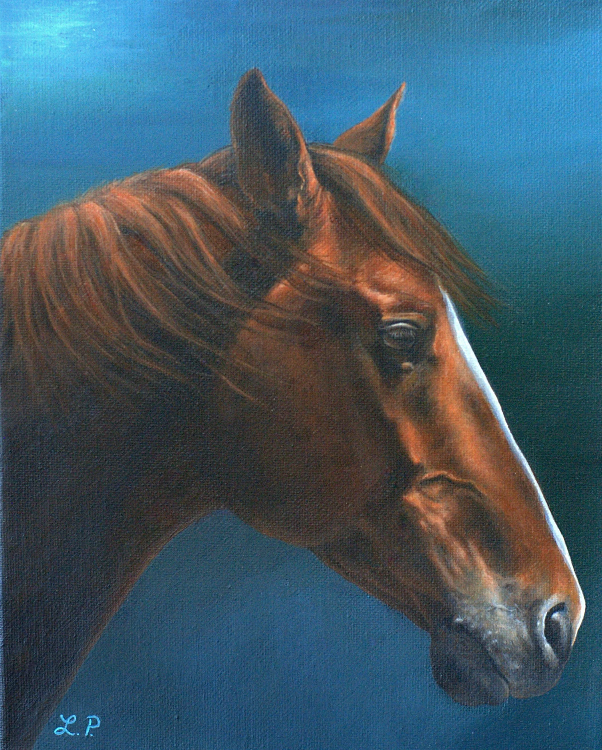 "Still of the Morning" - 8" x 10" acrylic on canvas