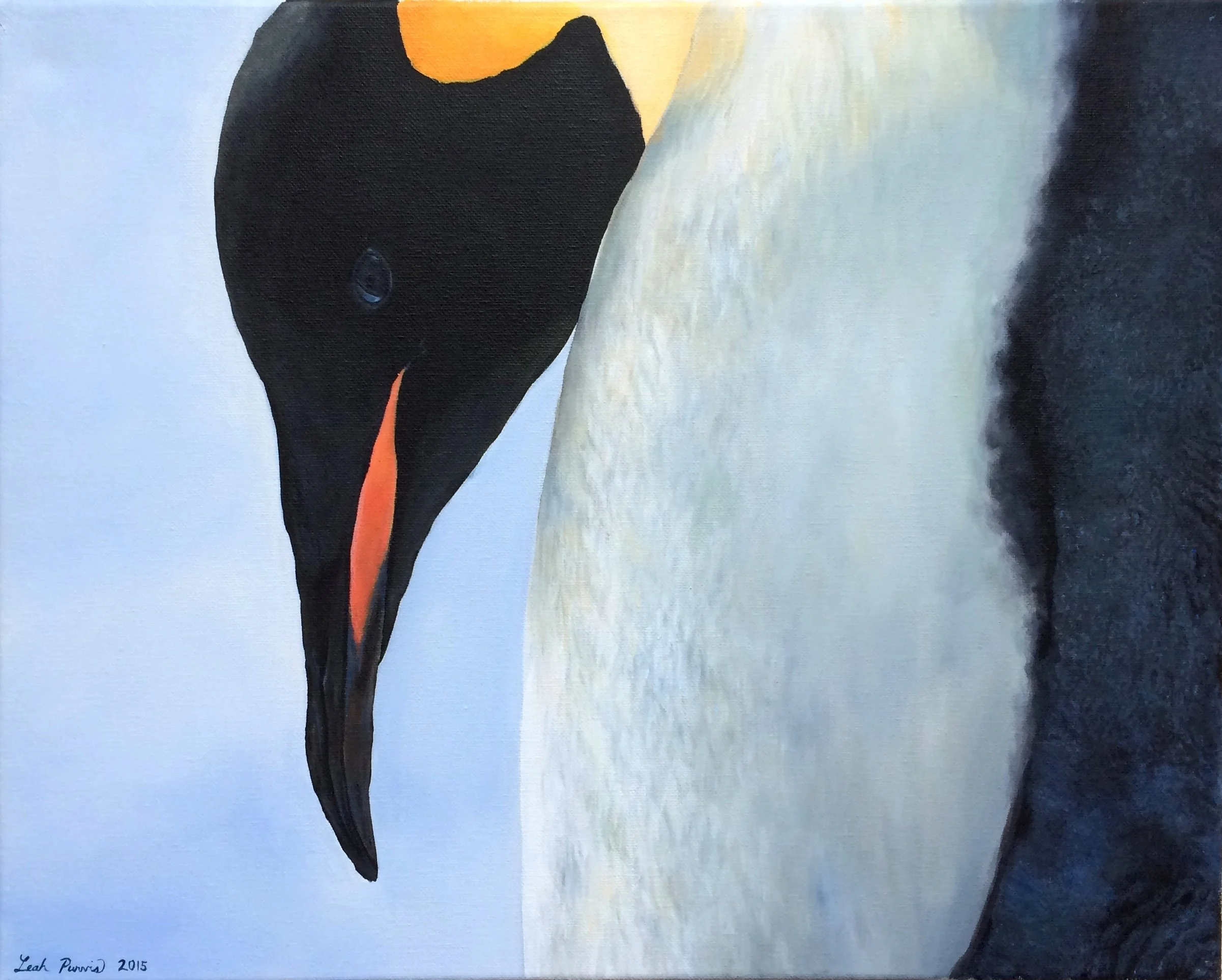 "Emperor" - 18" x 24" acrylic on canvas