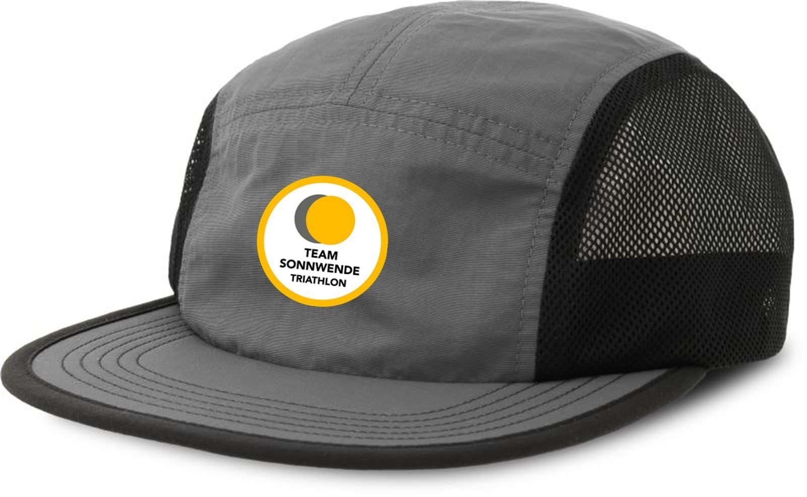 5 Panel Cap Grey