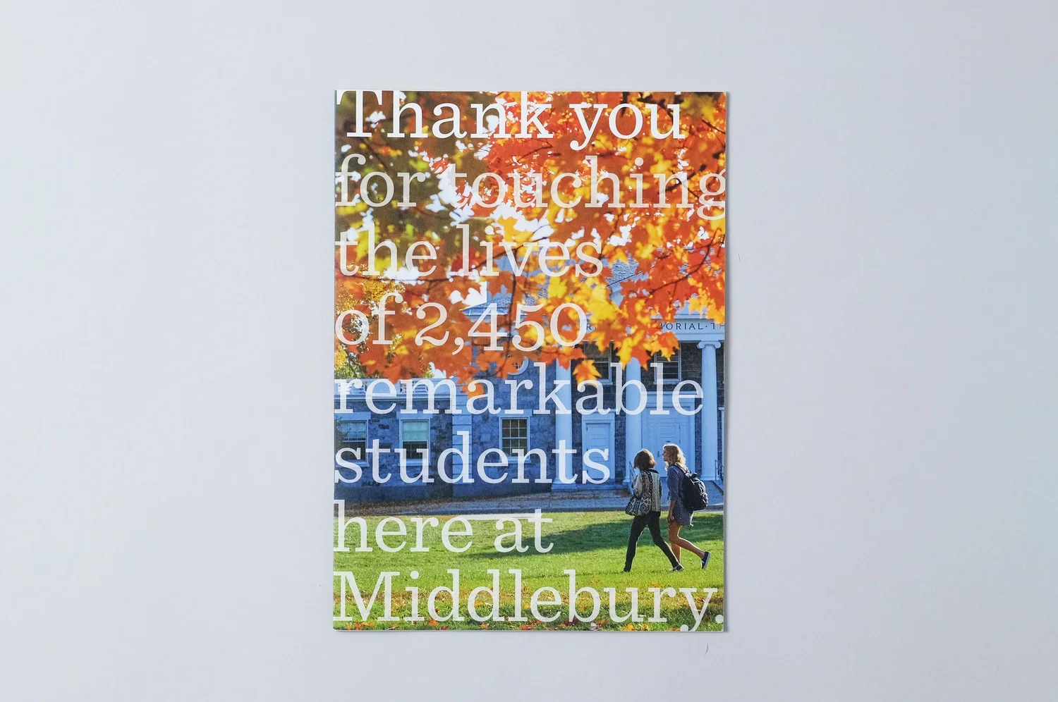 Donor relations brochure