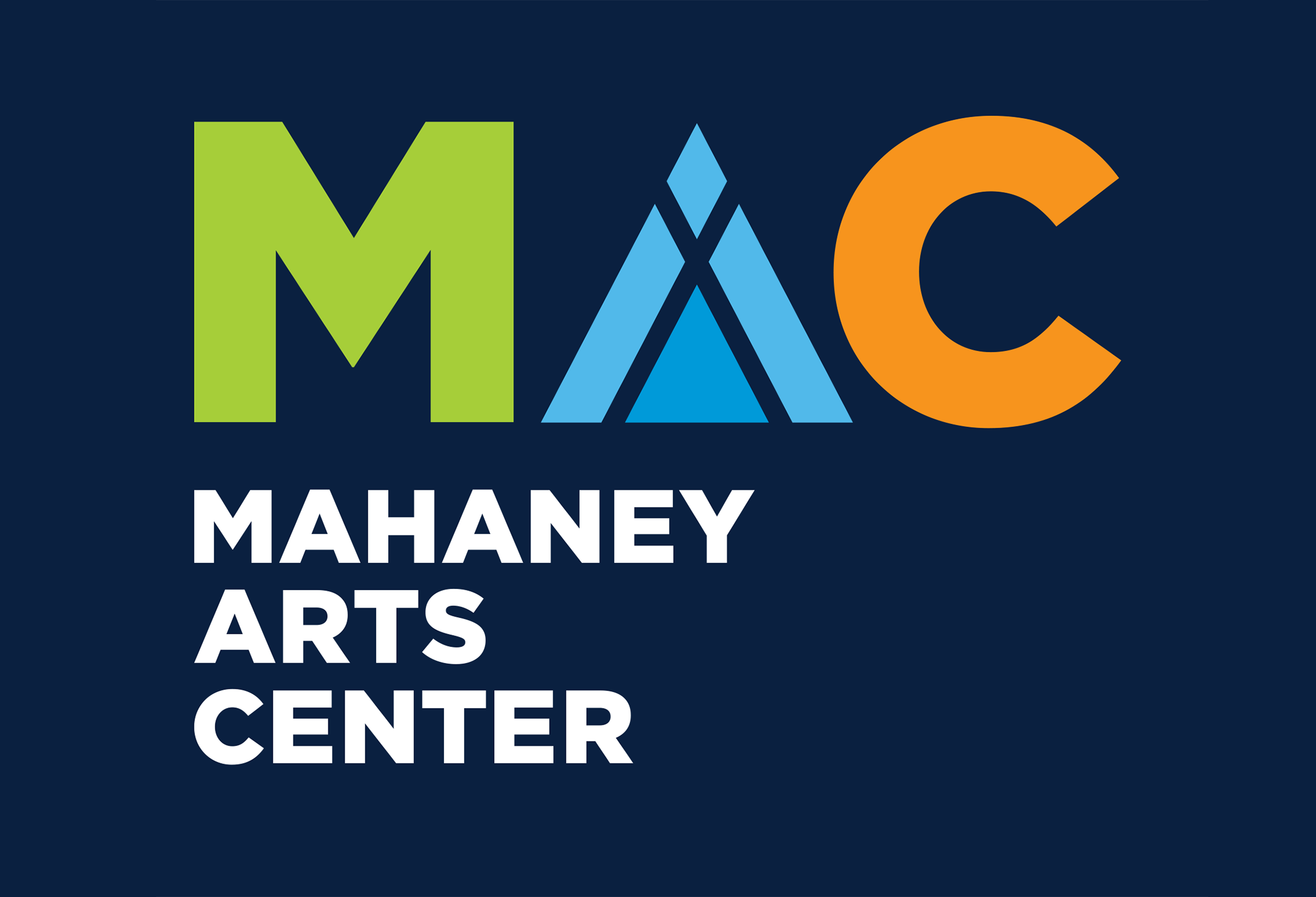 Final logo for the Mahaney Arts Center