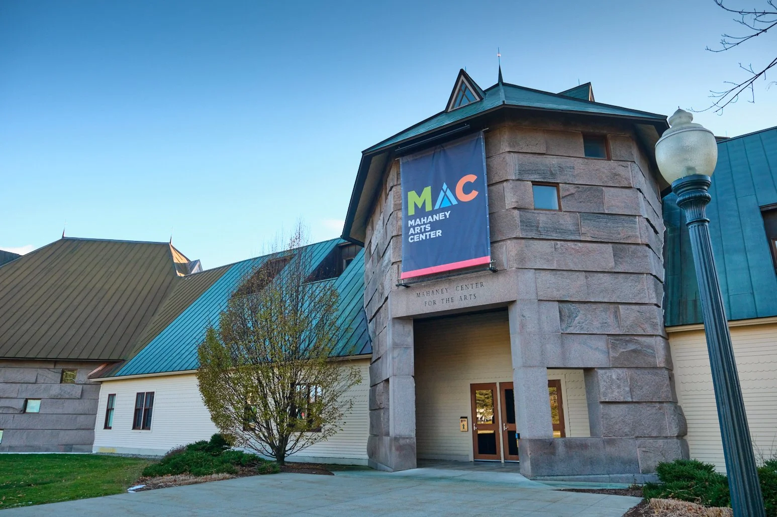 Mahaney Arts Center Entrance