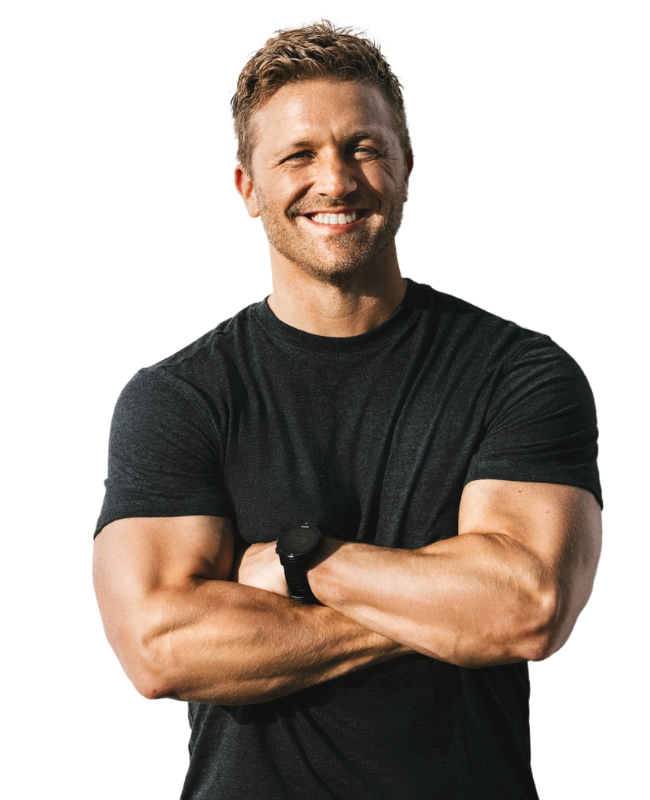 Founder and elite fitness coach Parker Cote inside his Back Bay personal training facility.