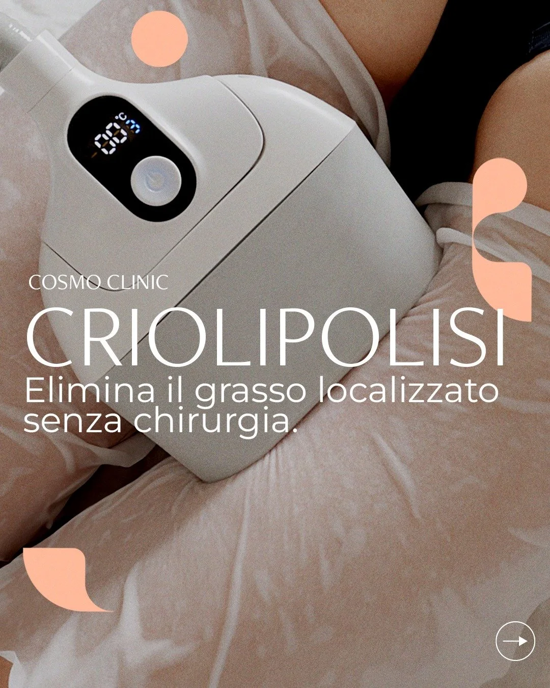 Quando alcune zone non cambiano, serve qualcosa in pi&ugrave; delle buone abitudini.

La criolipolisi ❄️ lavora sul grasso localizzato in modo non invasivo e graduale,
con risultati naturali e misurati.

E&rsquo; il nostro trattamento pi&ugrave; amat