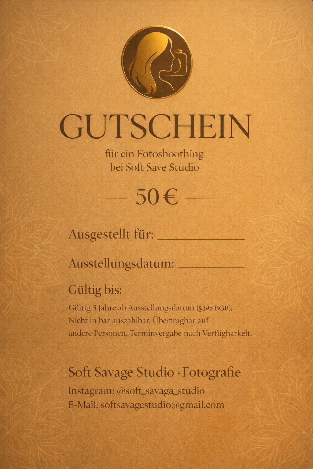 Gutschein 50€
